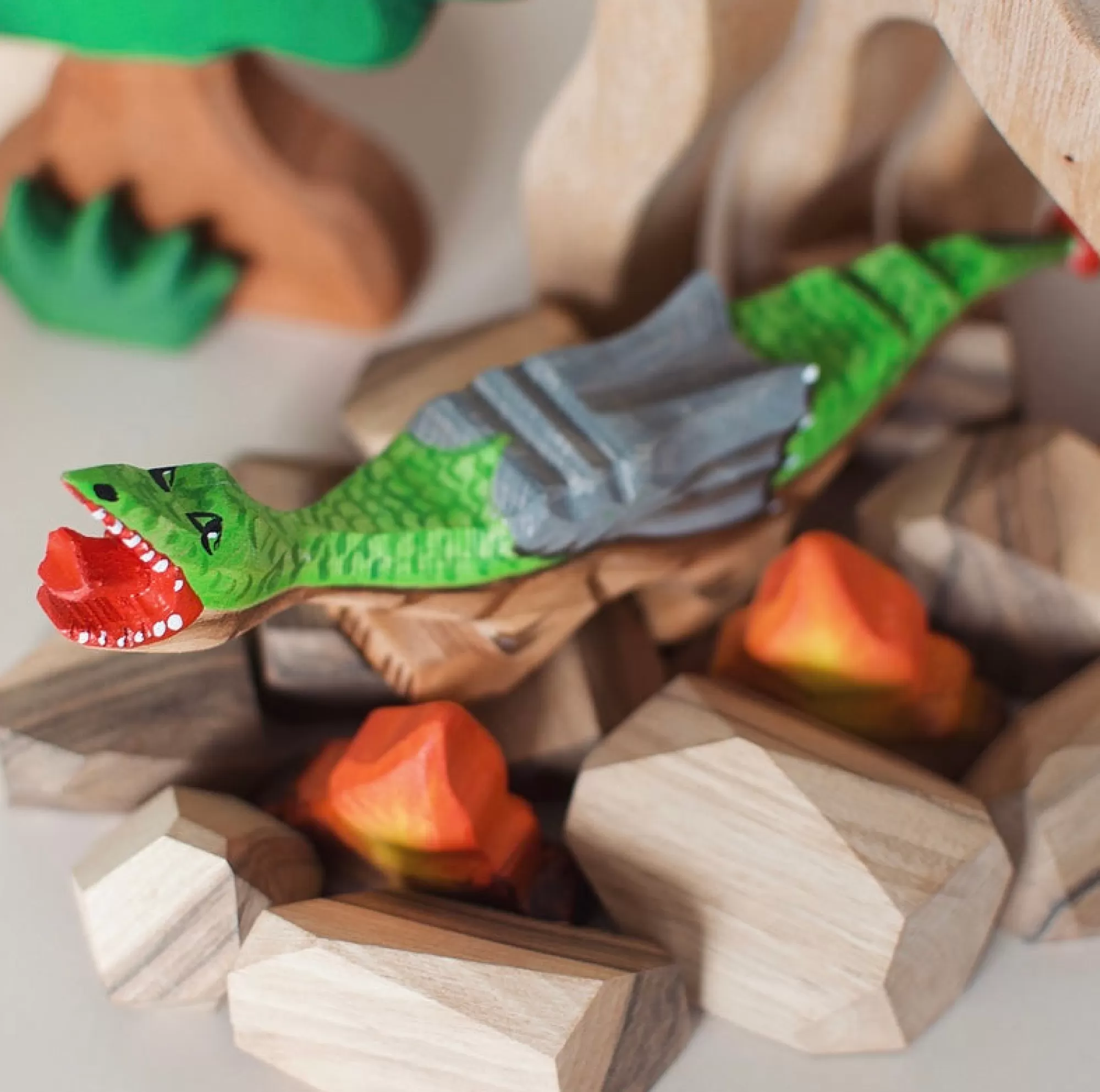 Bumbu Toys Stories & Tales-Wooden Dragon