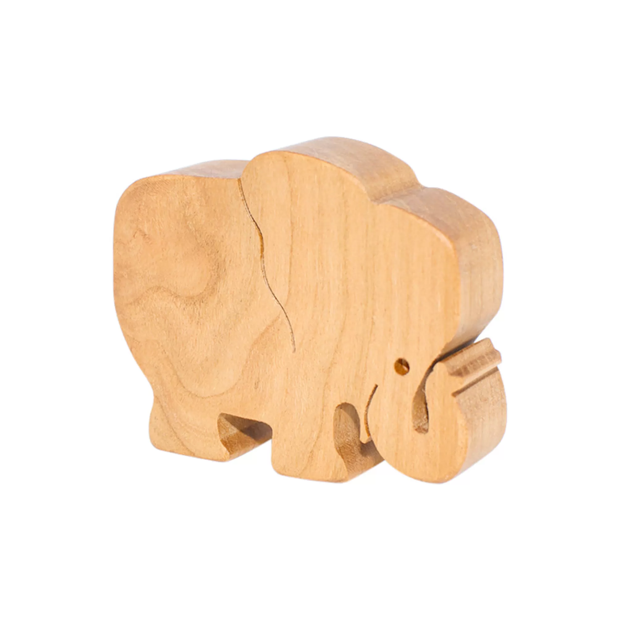 Dio Toys African Animals-Wooden Elephant Figure