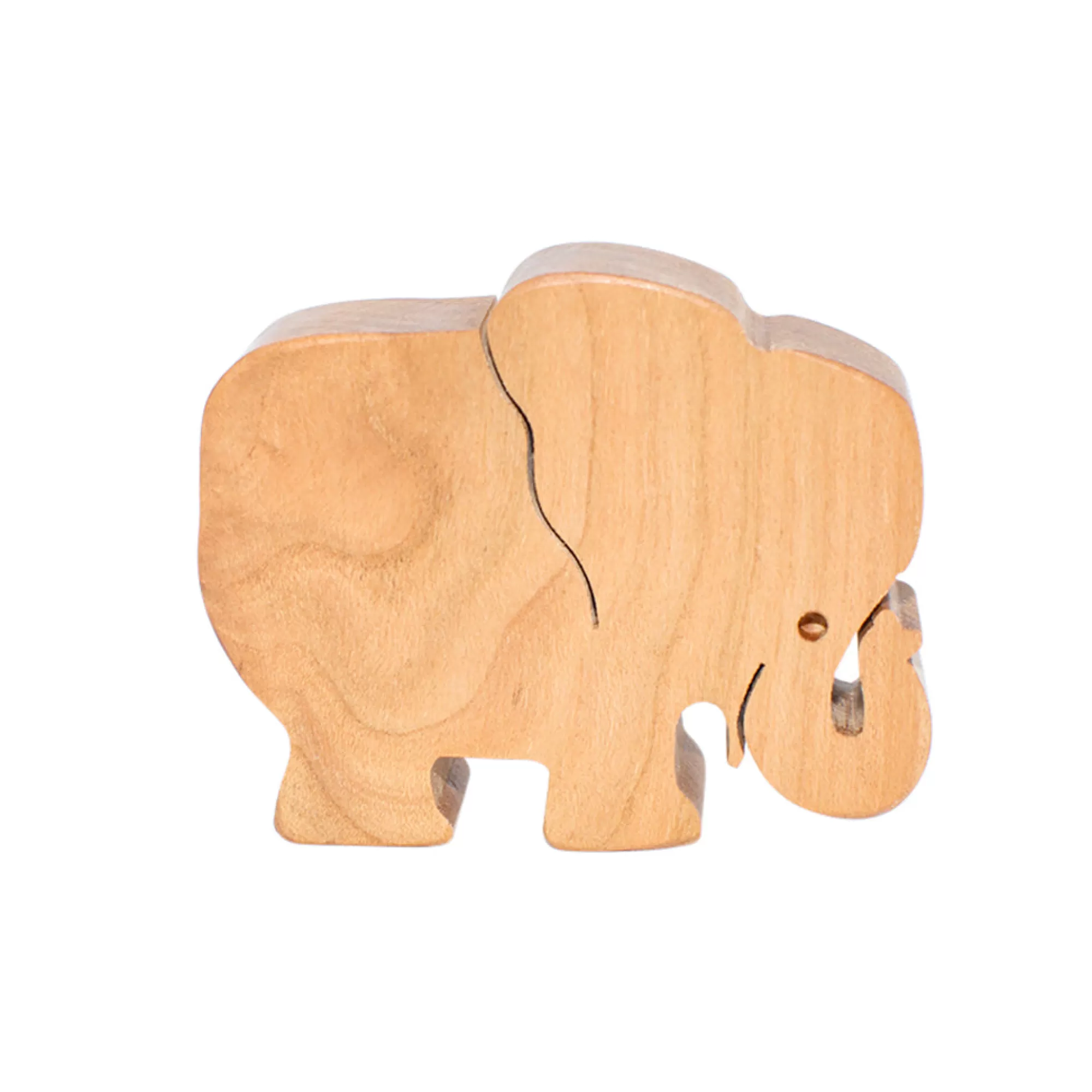 Dio Toys African Animals-Wooden Elephant Figure