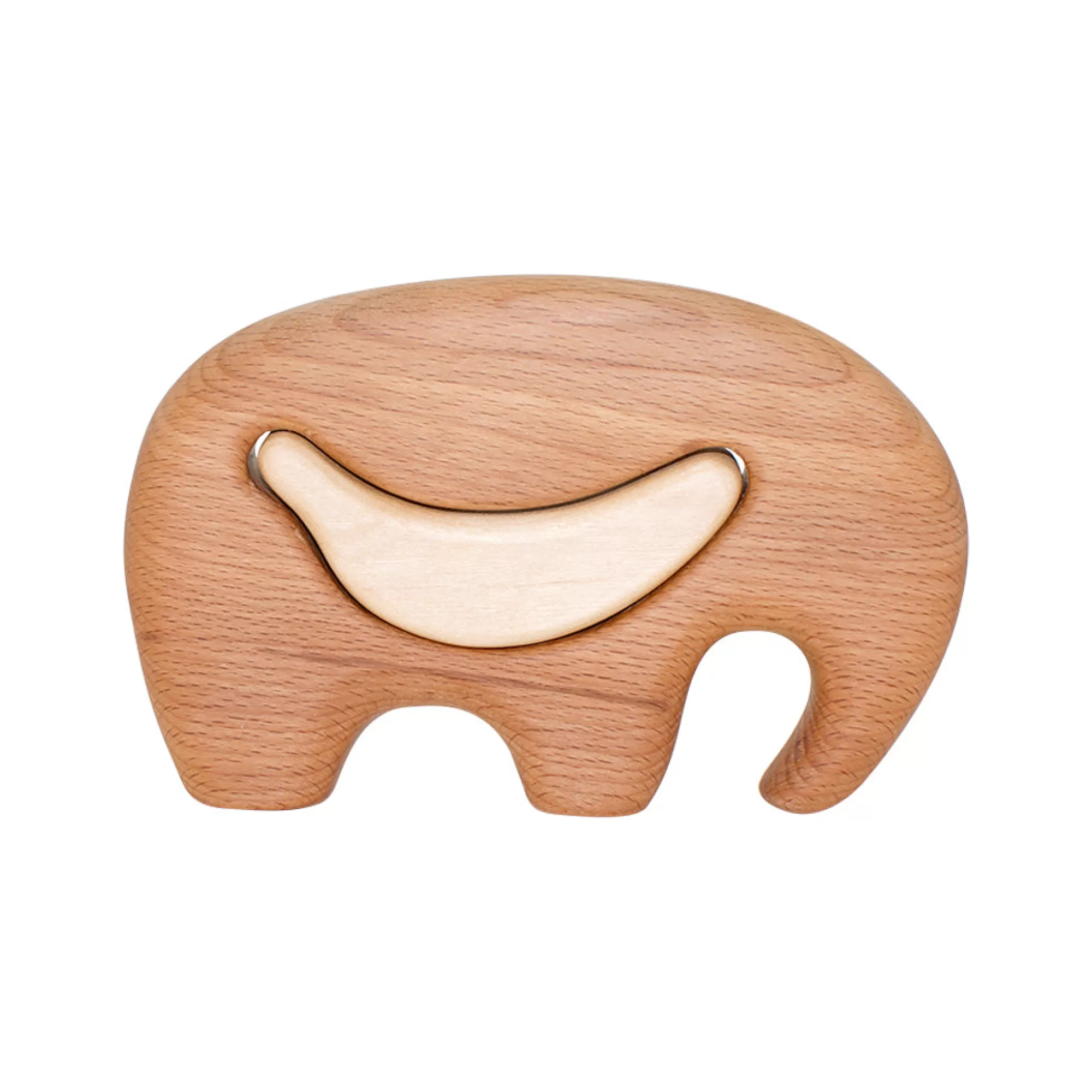 Tateplota Montessori Toys-Wooden Elephant Puzzle - Elmer