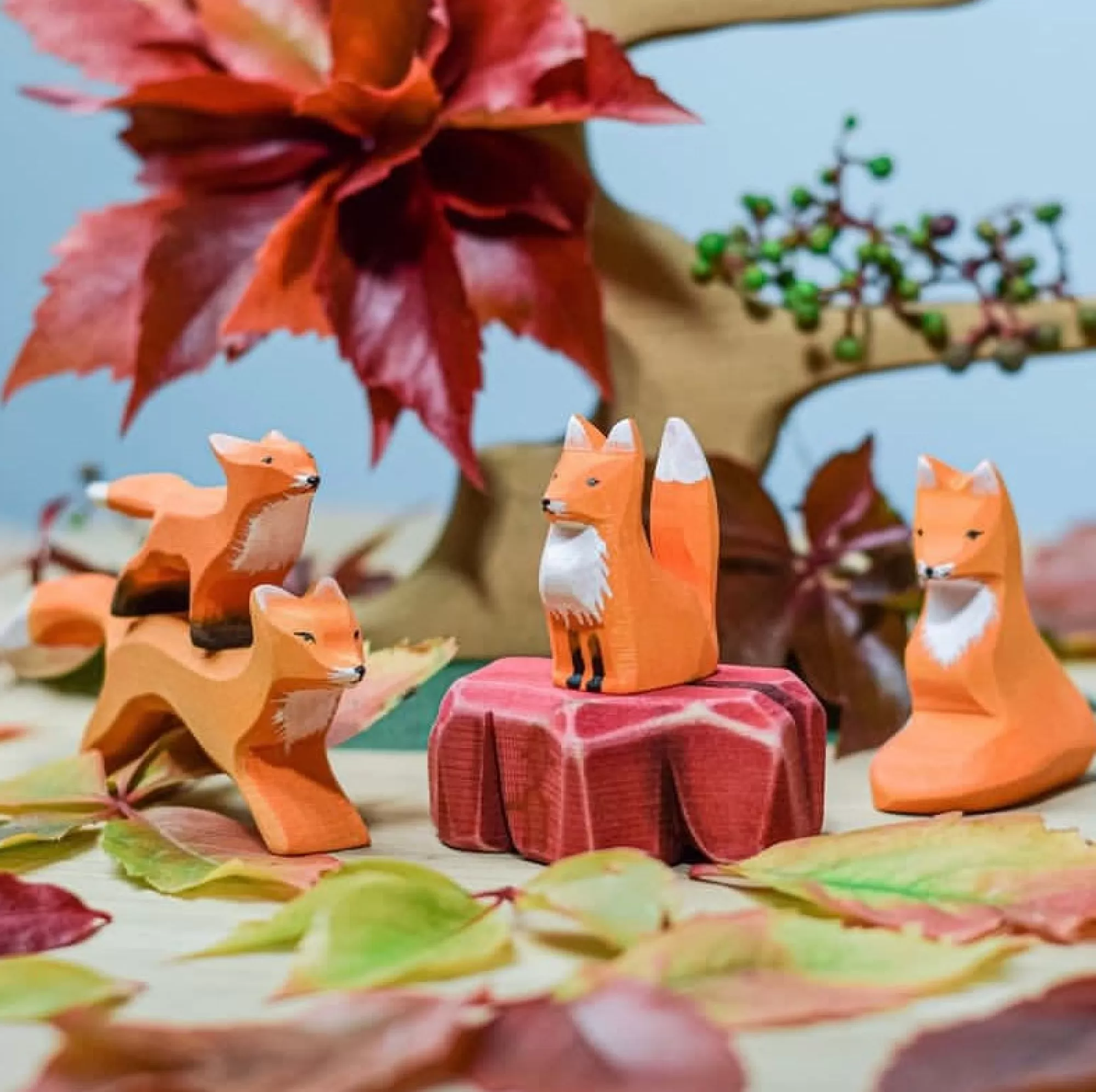 Bumbu Toys Stories & Tales-Wooden Fox