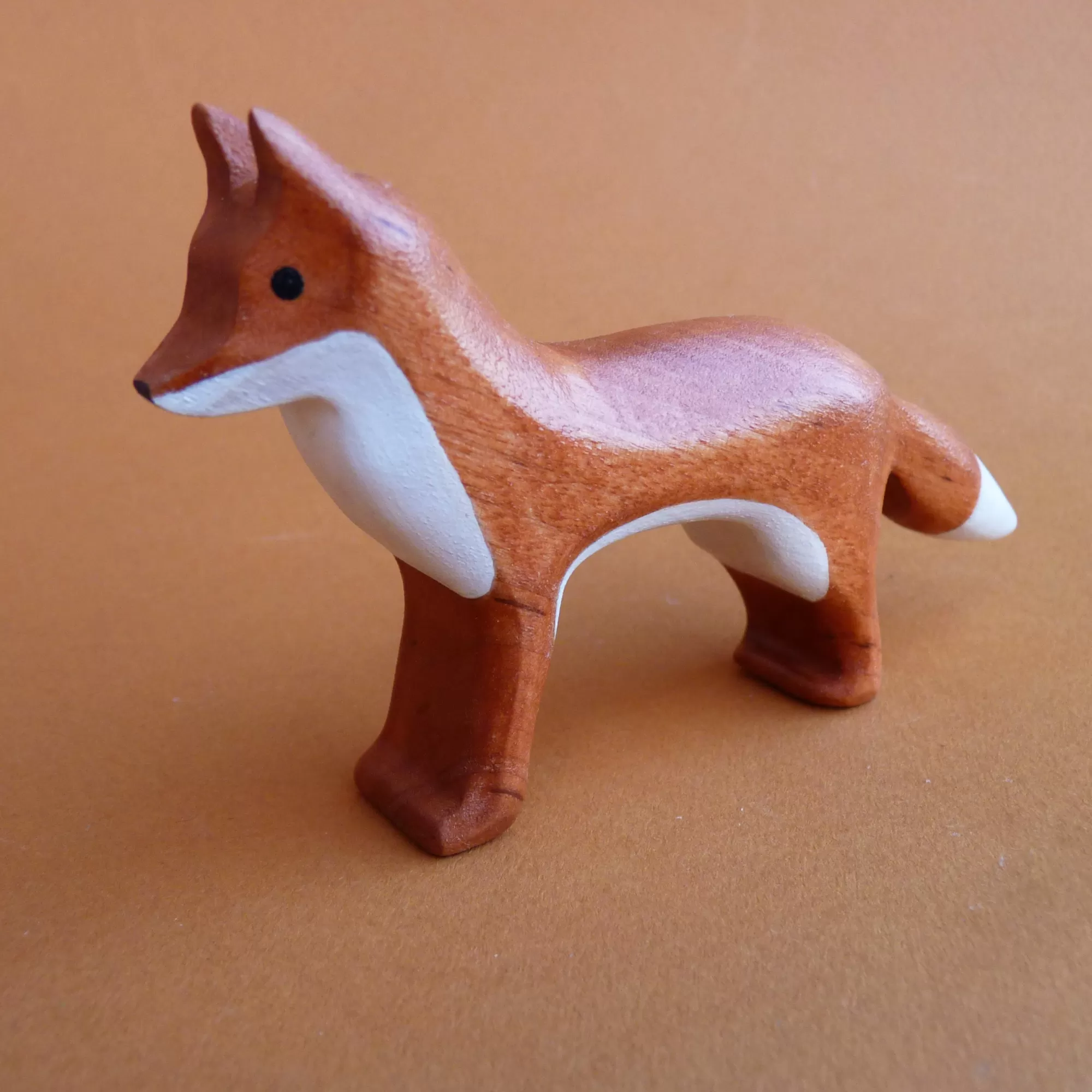 Forest Melody Waldorf Inspired-Wooden Fox