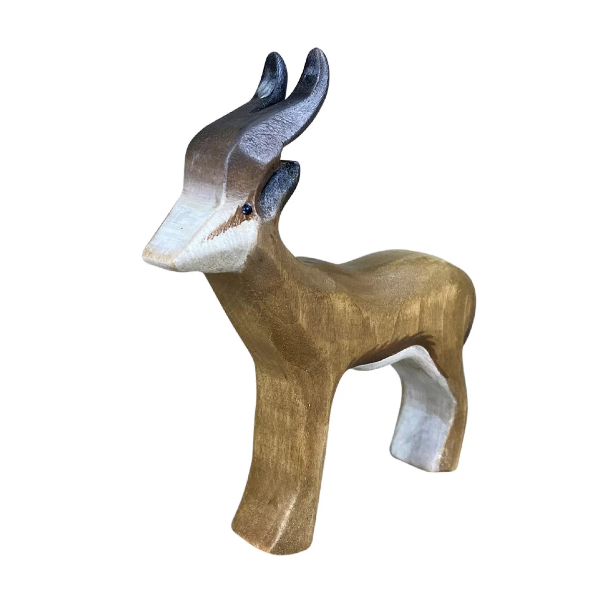 Green Taiga African Animals-Wooden Gazelle