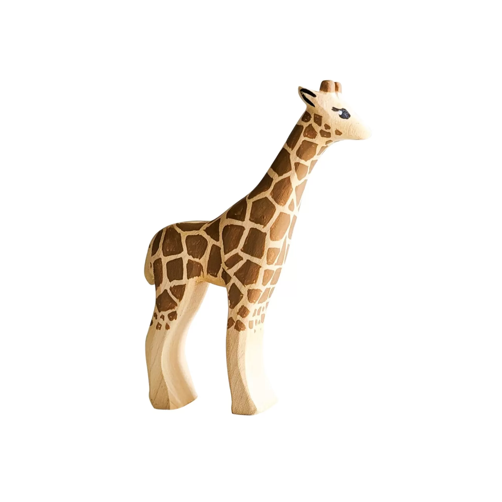 NOM Handcrafted Waldorf Inspired-Wooden Giraffe - Calf