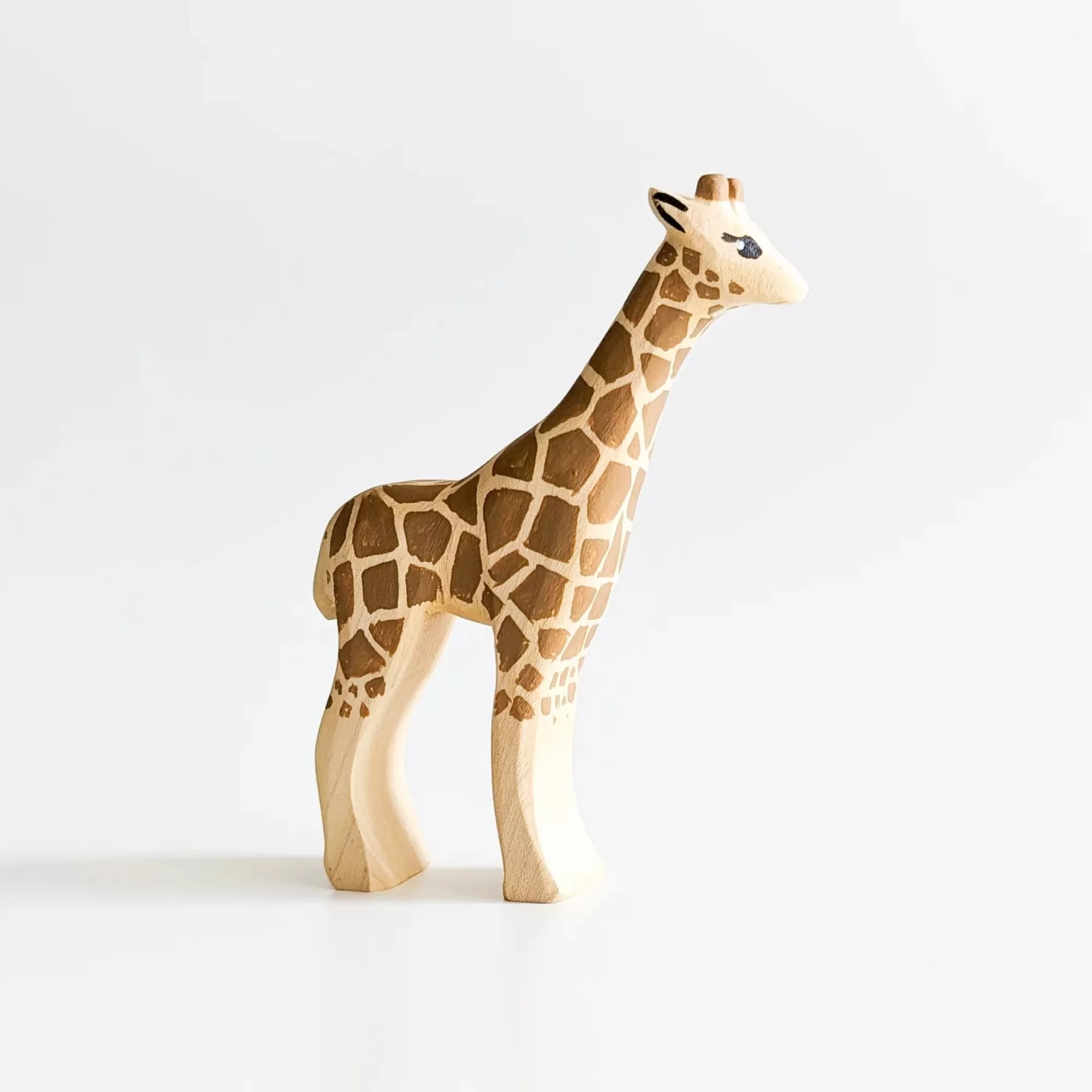 NOM Handcrafted Waldorf Inspired-Wooden Giraffe - Calf