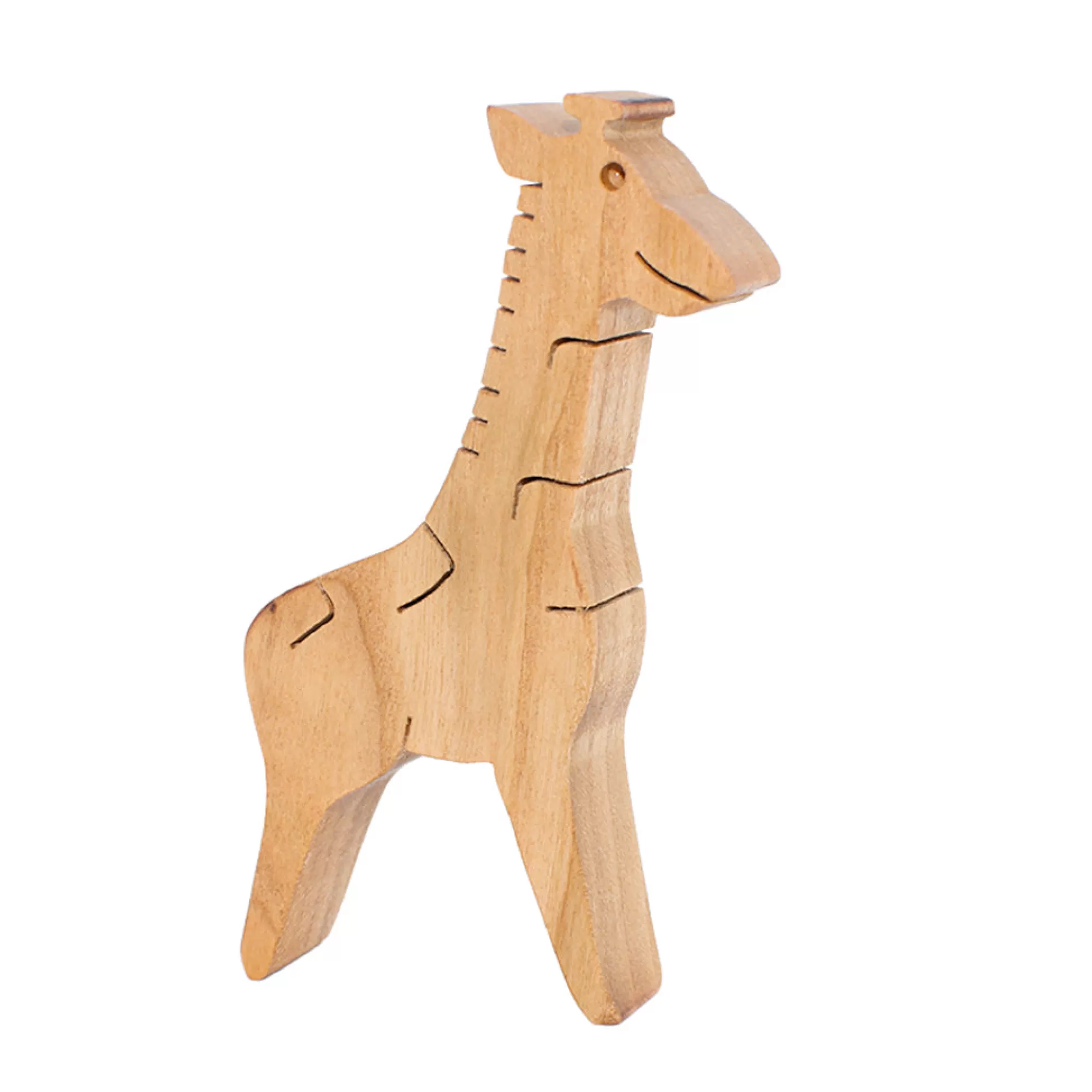 Dio Toys African Animals-Wooden Giraffe Figure