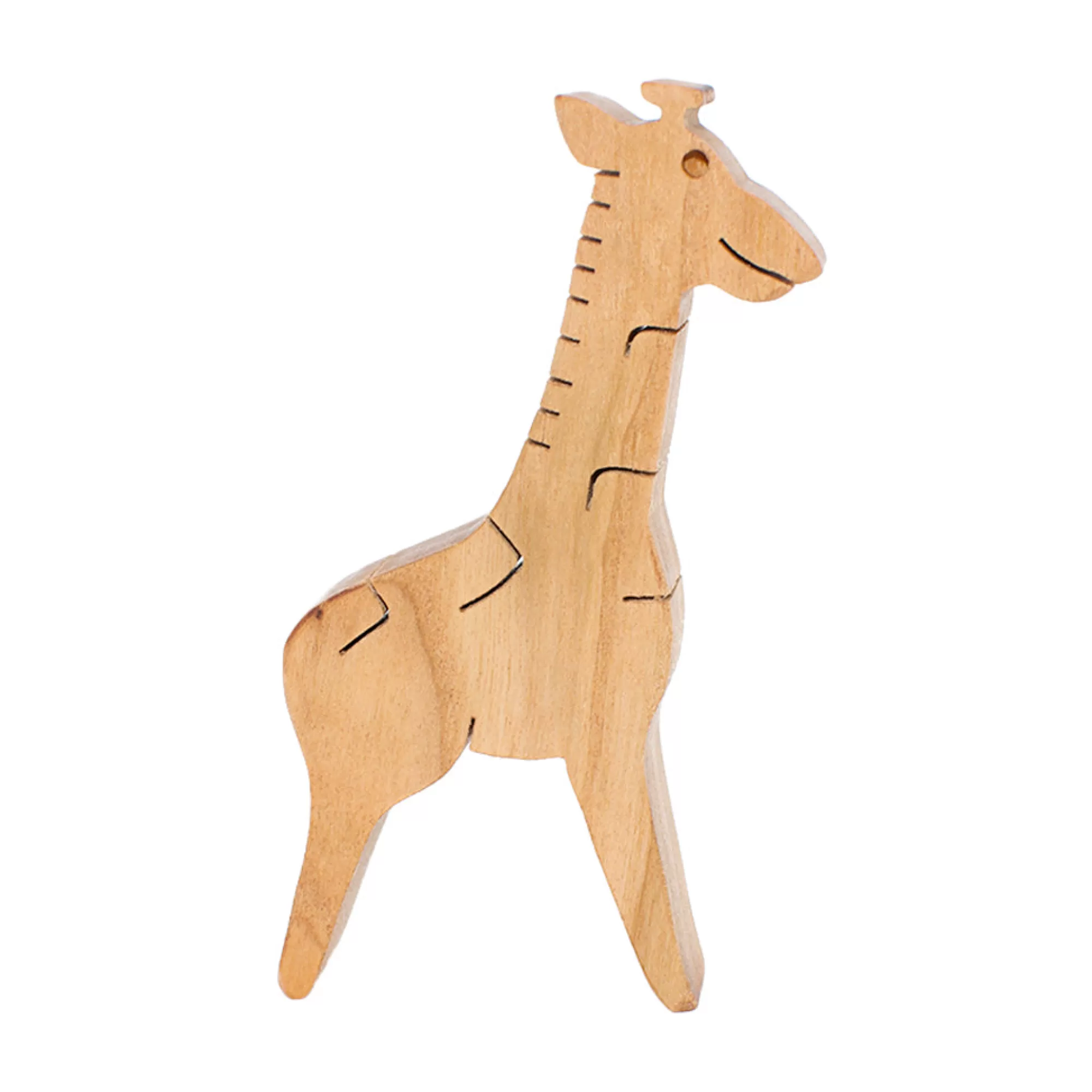 Dio Toys African Animals-Wooden Giraffe Figure