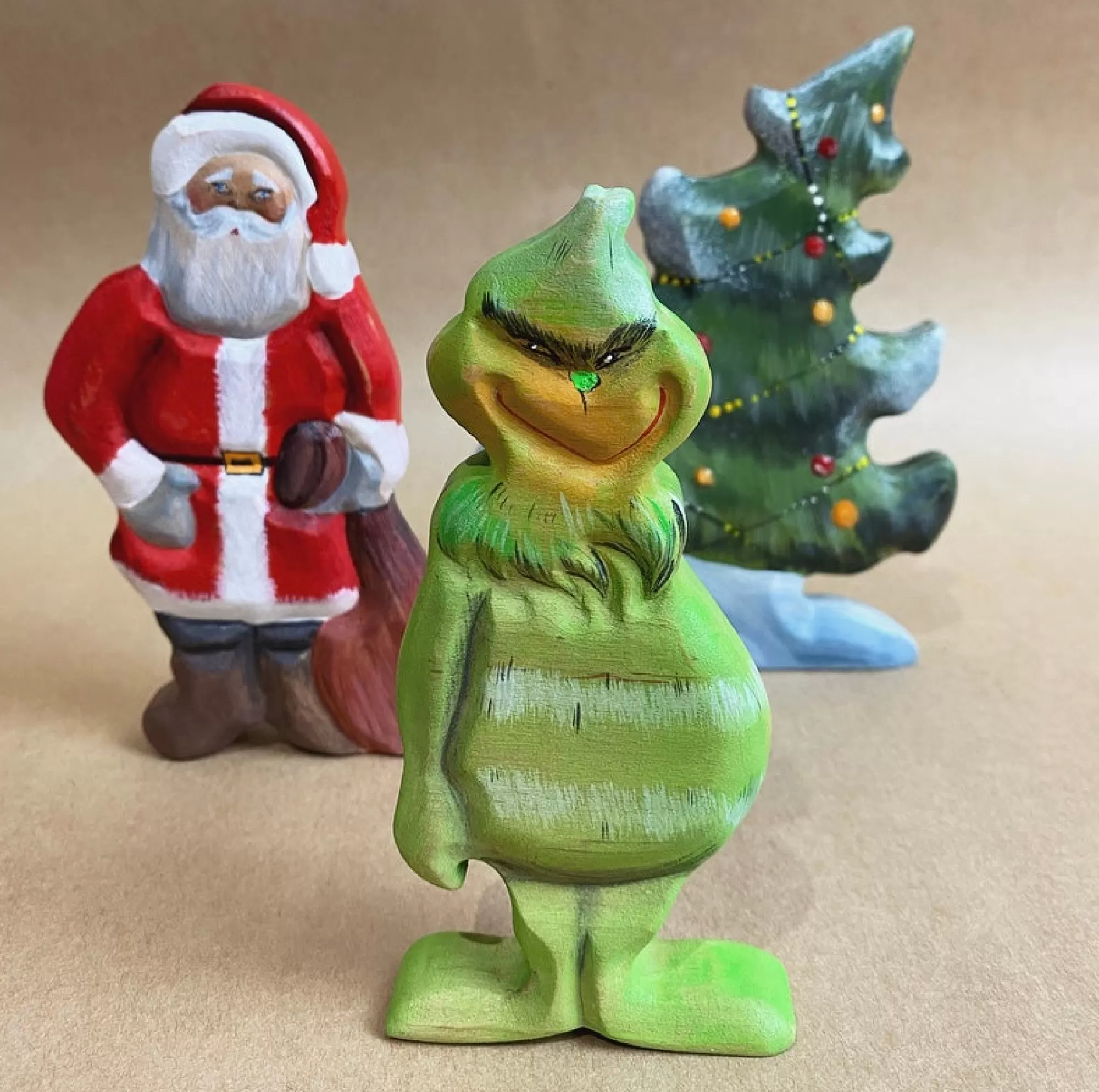 Green Taiga Stories & Tales-Wooden Grinch