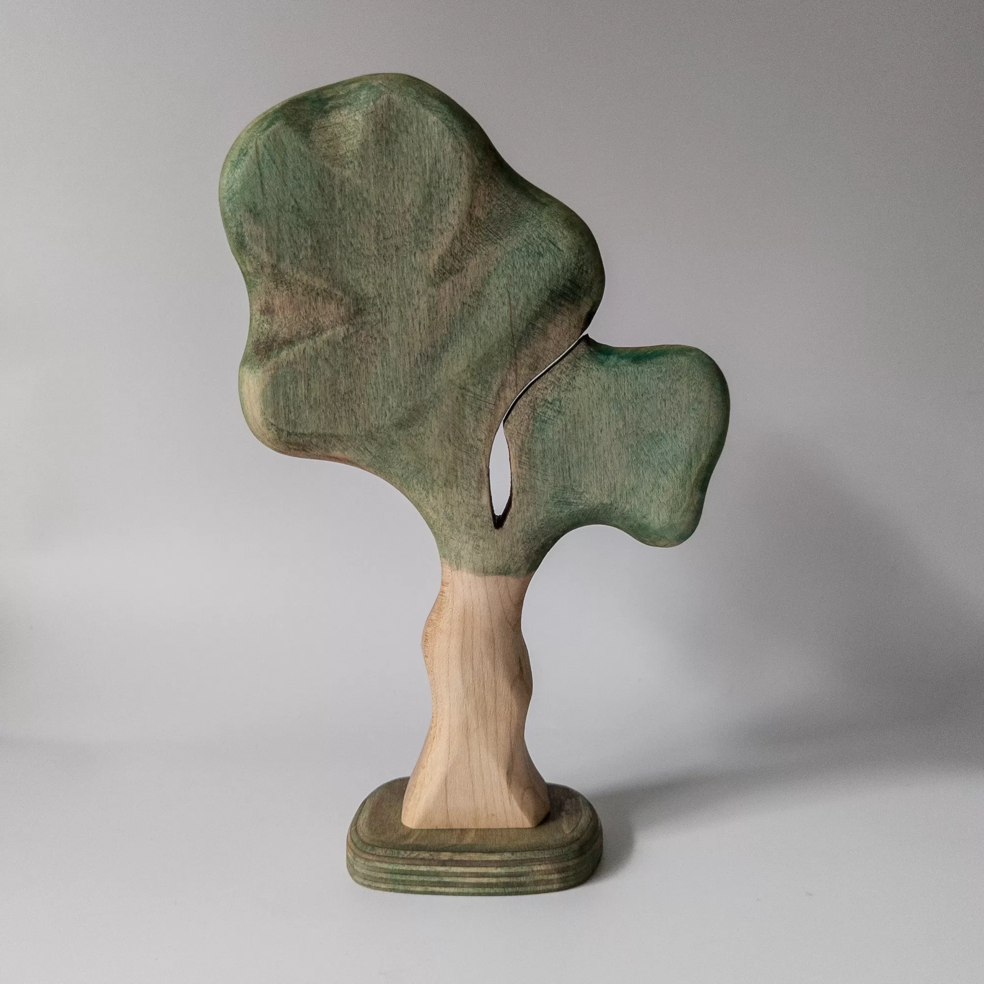 NOM Handcrafted Waldorf Inspired-Wooden Gum Tree