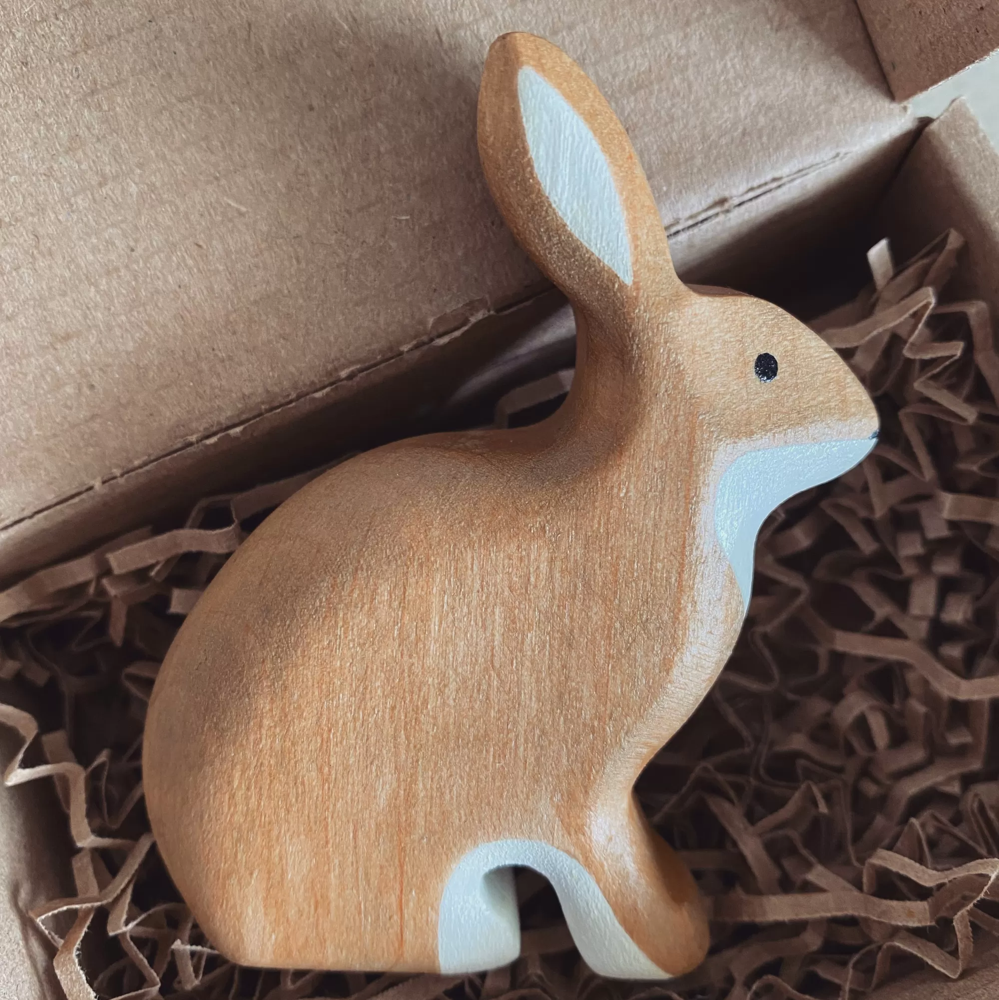 Forest Melody Waldorf Inspired-Wooden Hare