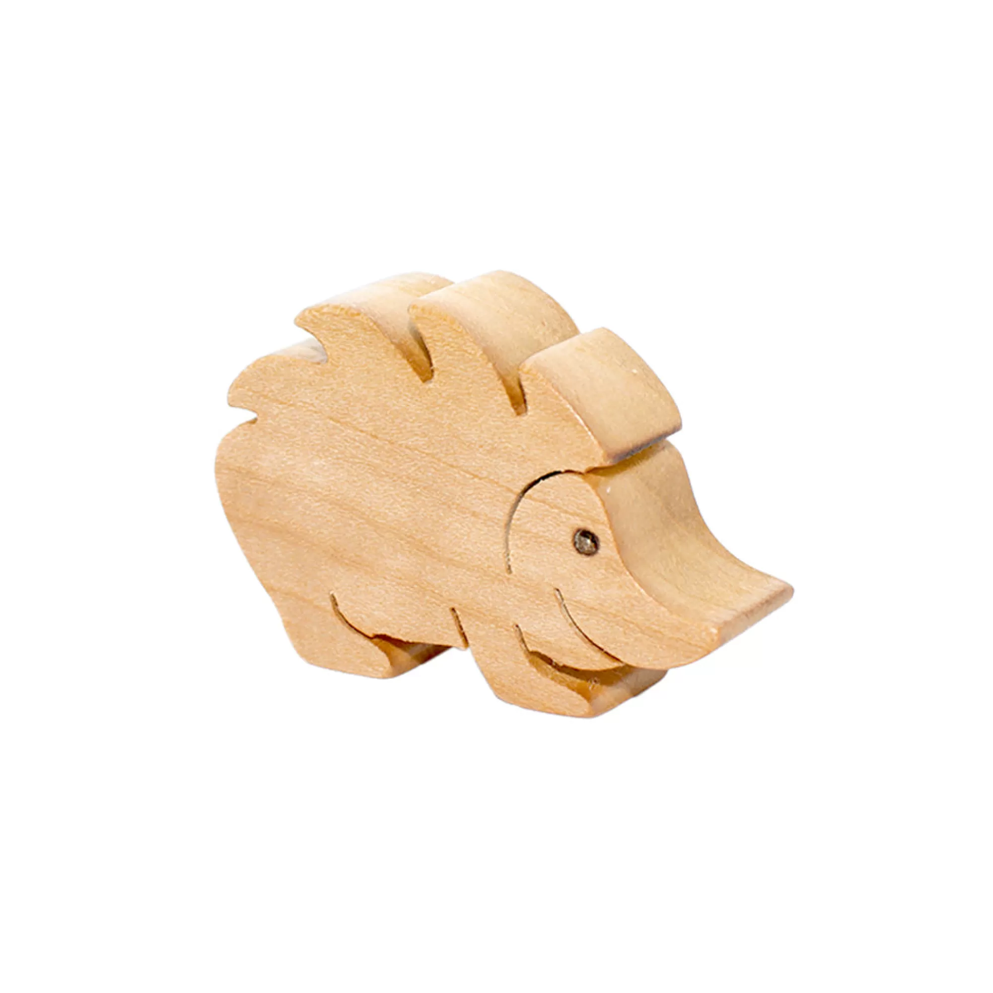 Dio Toys Forest Animals-Wooden Hedgehog Figure