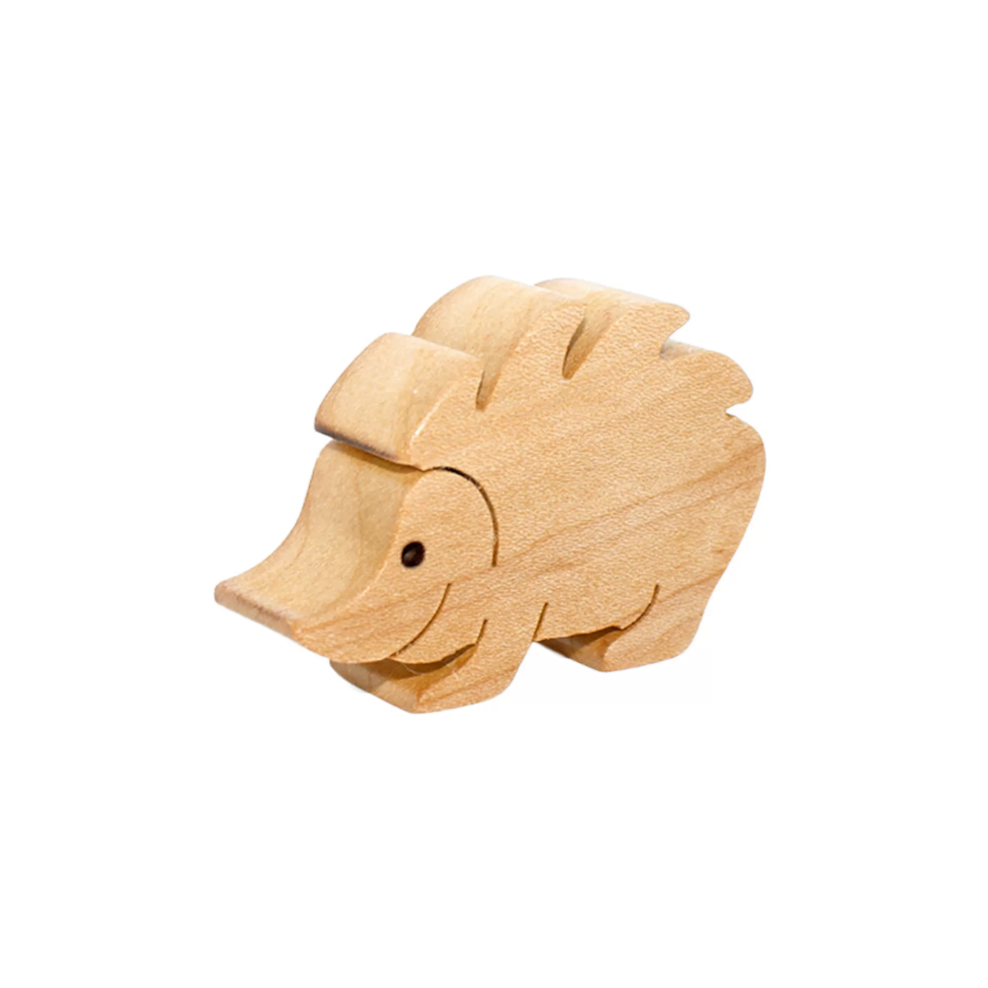 Dio Toys Forest Animals-Wooden Hedgehog Figure