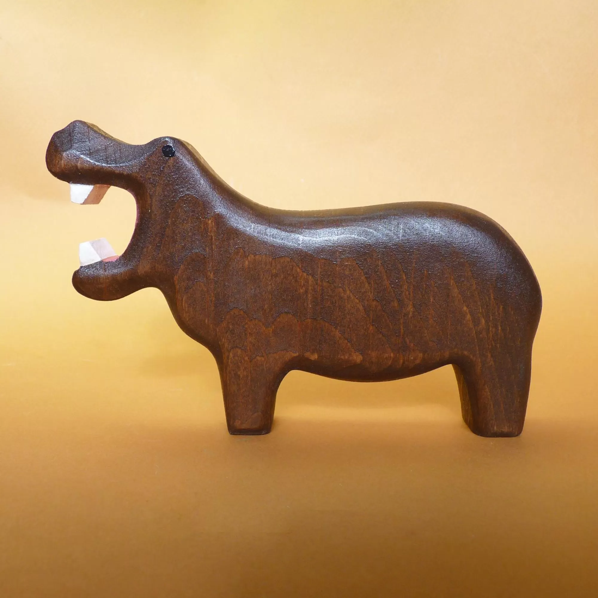 Forest Melody Waldorf Inspired-Wooden Hippopotamus