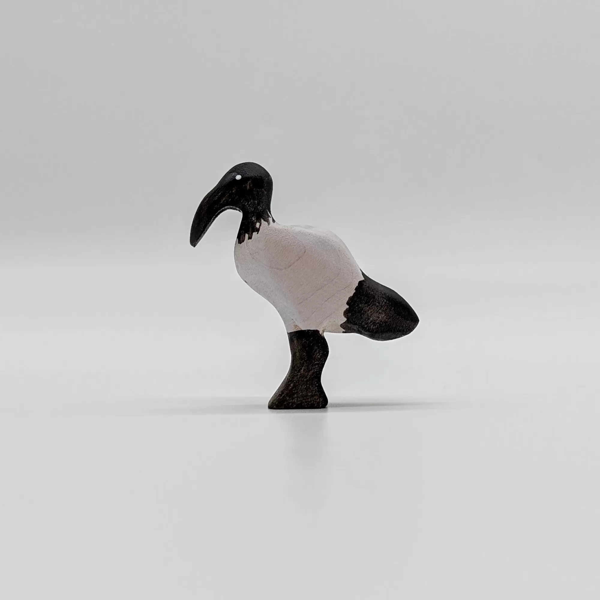 NOM Handcrafted Waldorf Inspired-Wooden Ibis - Standing