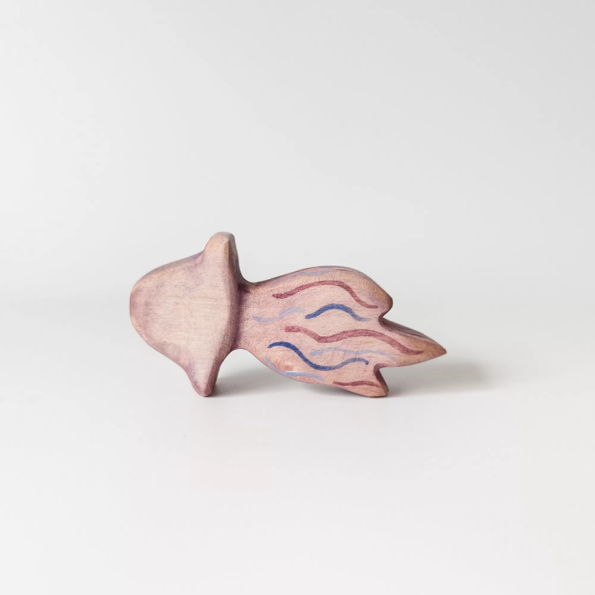 NOM Handcrafted Waldorf Inspired-Wooden Jellyfish