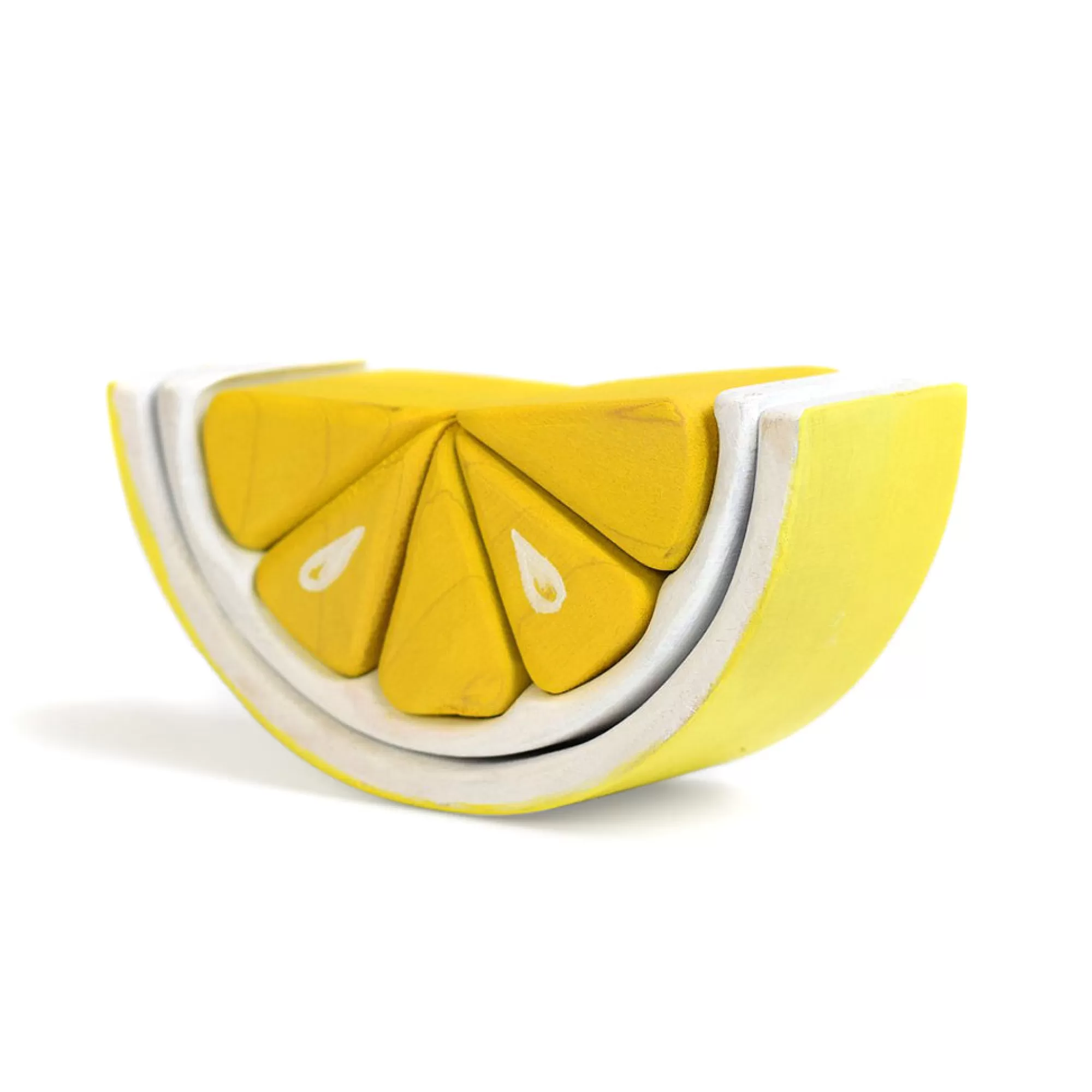 Bumbu Toys Arches & Rainbows-Wooden Lemon Stacker (Arriving September)