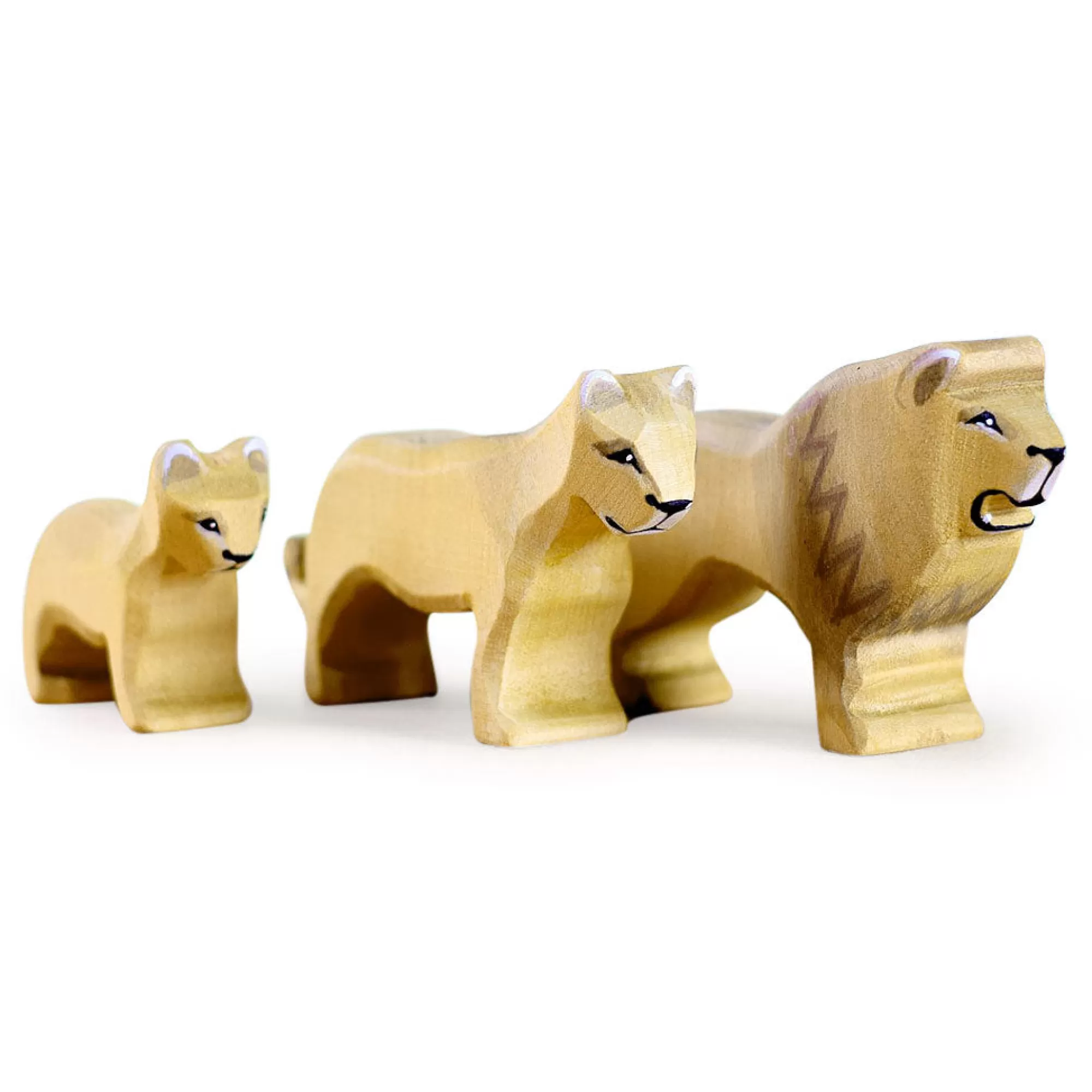 Bumbu Toys African Animals-Wooden Lion