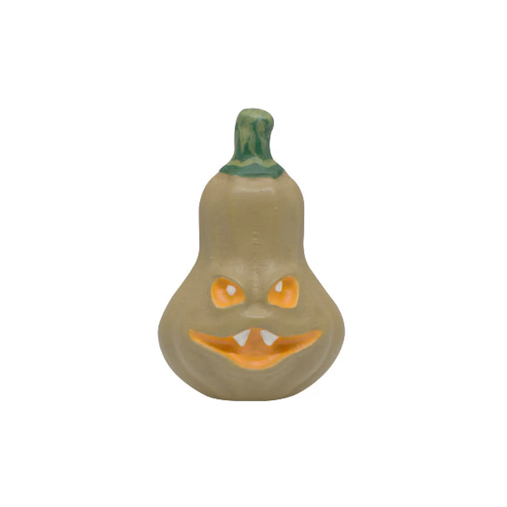 Noelino Toys Stories & Tales-Wooden Magnet - Scary Pumpkin Grey