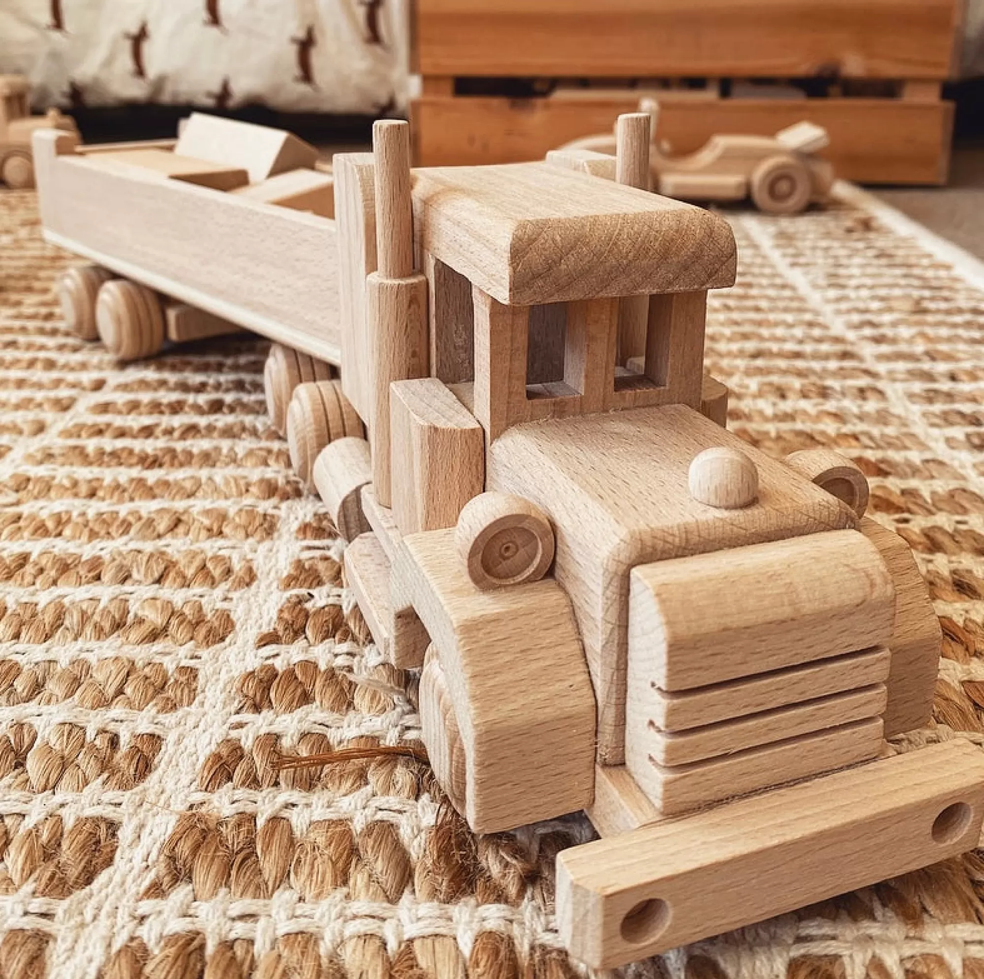 Bartu Large Toys-Wooden Maxi Truck - Columbus (Arriving September)