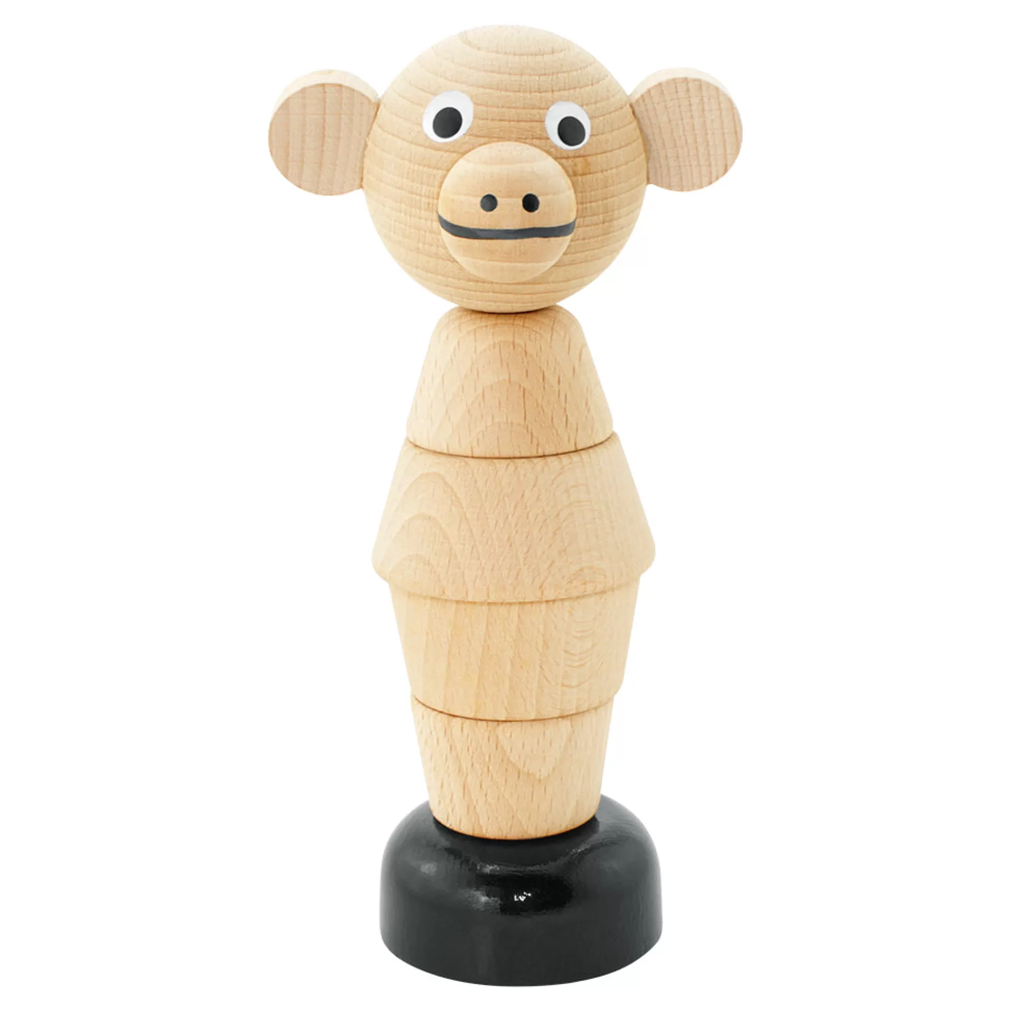 Miva Vacov Montessori Toys-Wooden Monkey Stacking Puzzle - Marlon