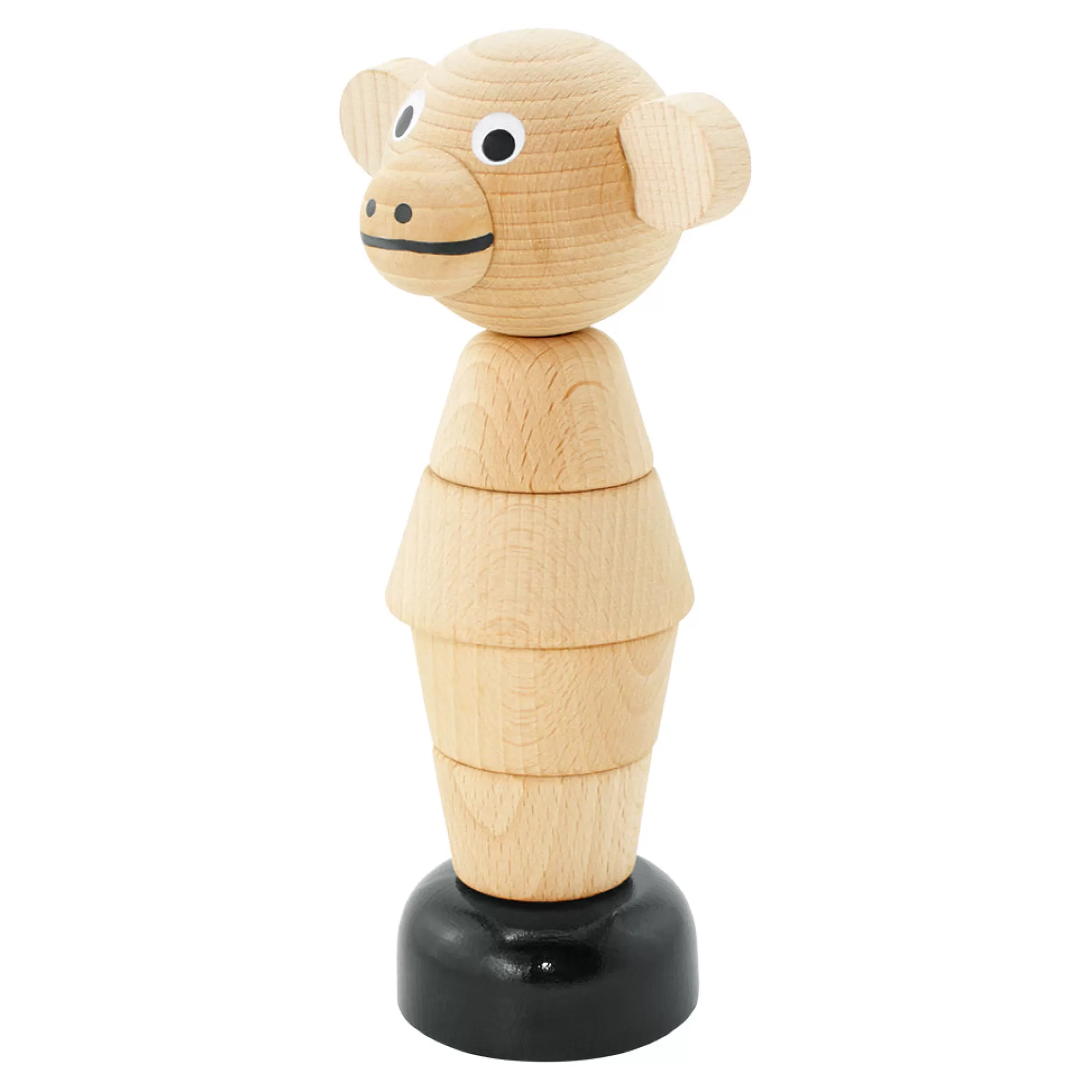 Miva Vacov Montessori Toys-Wooden Monkey Stacking Puzzle - Marlon