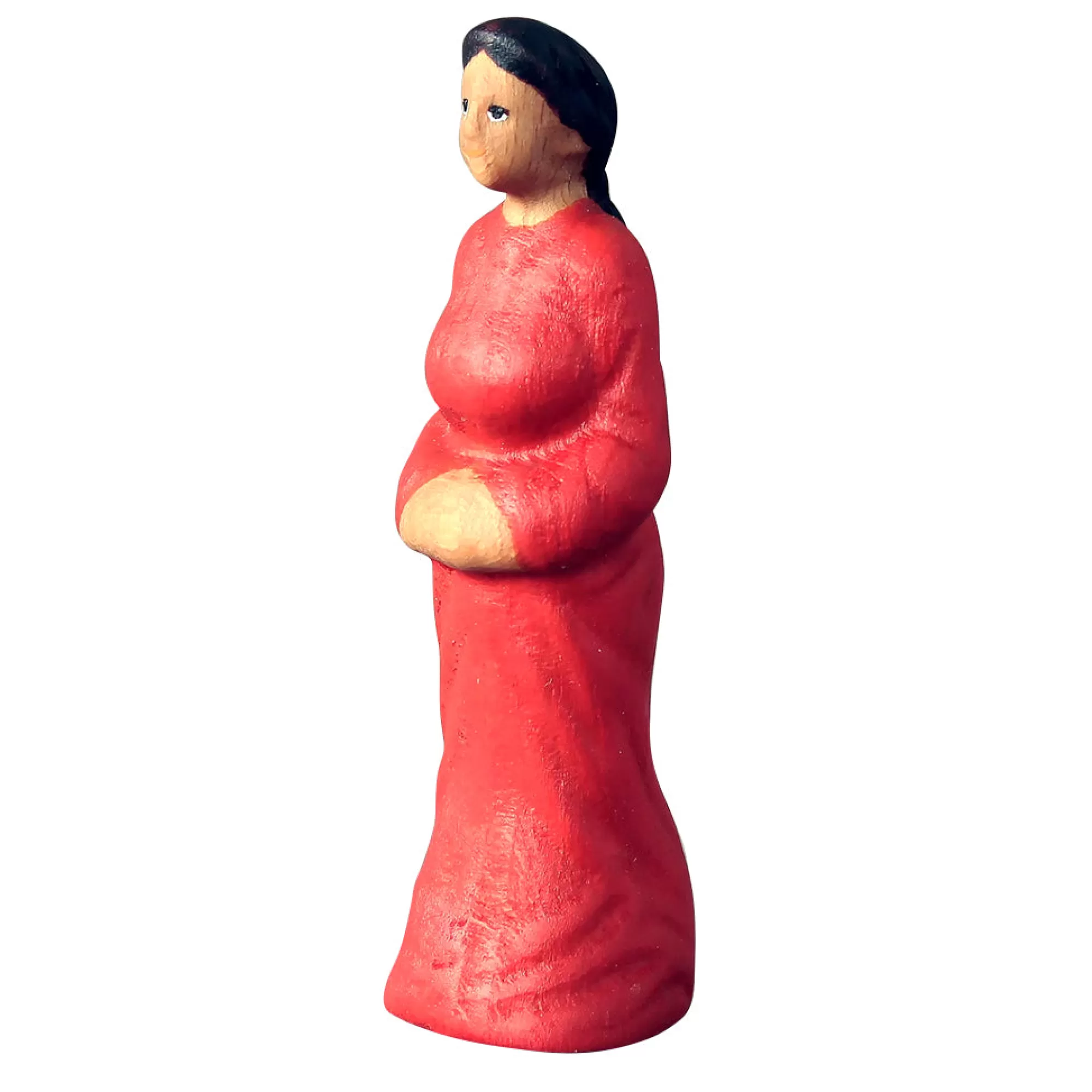 Noelino Toys Doll Accessories-Wooden Mum Figure