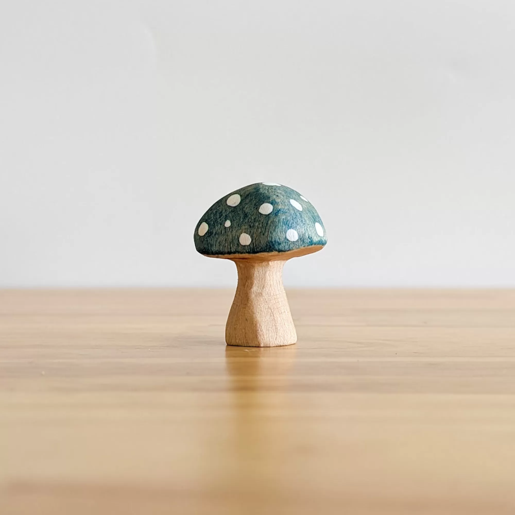 NOM Handcrafted Waldorf Inspired-Wooden Mushrooms