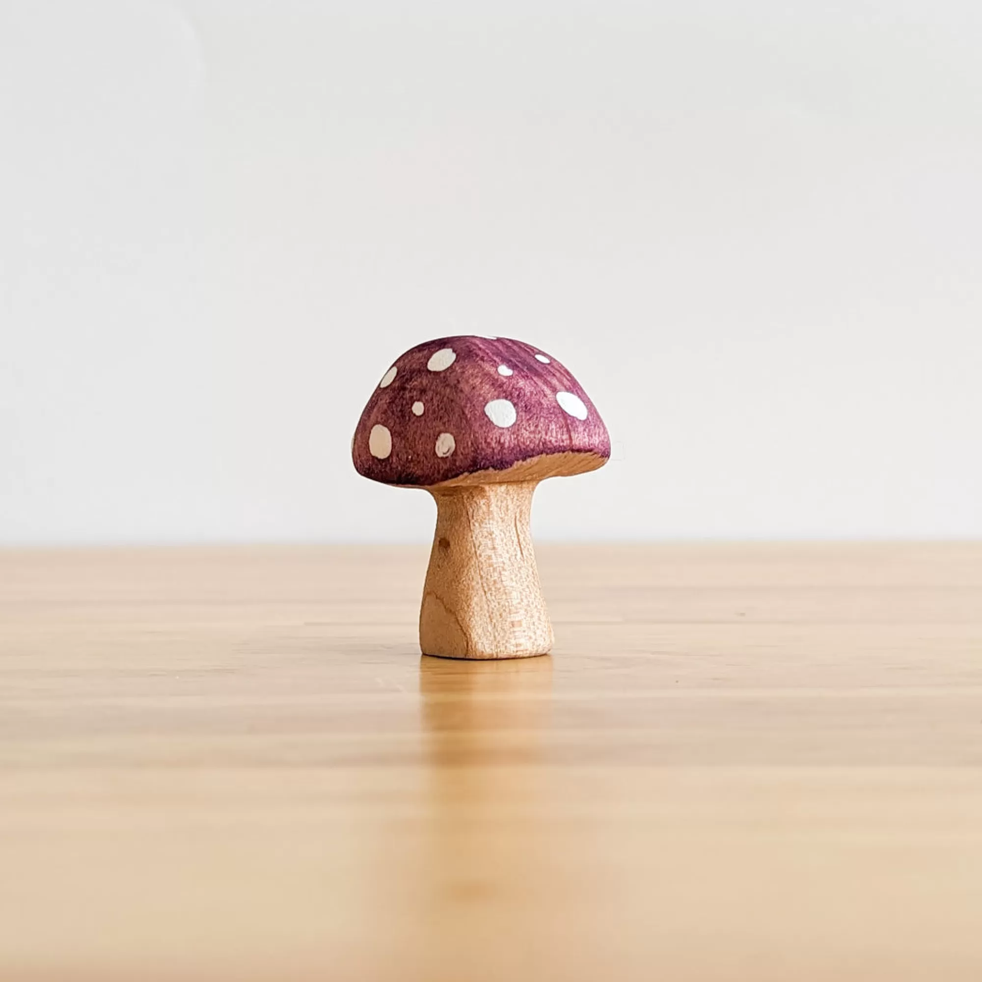 NOM Handcrafted Waldorf Inspired-Wooden Mushrooms