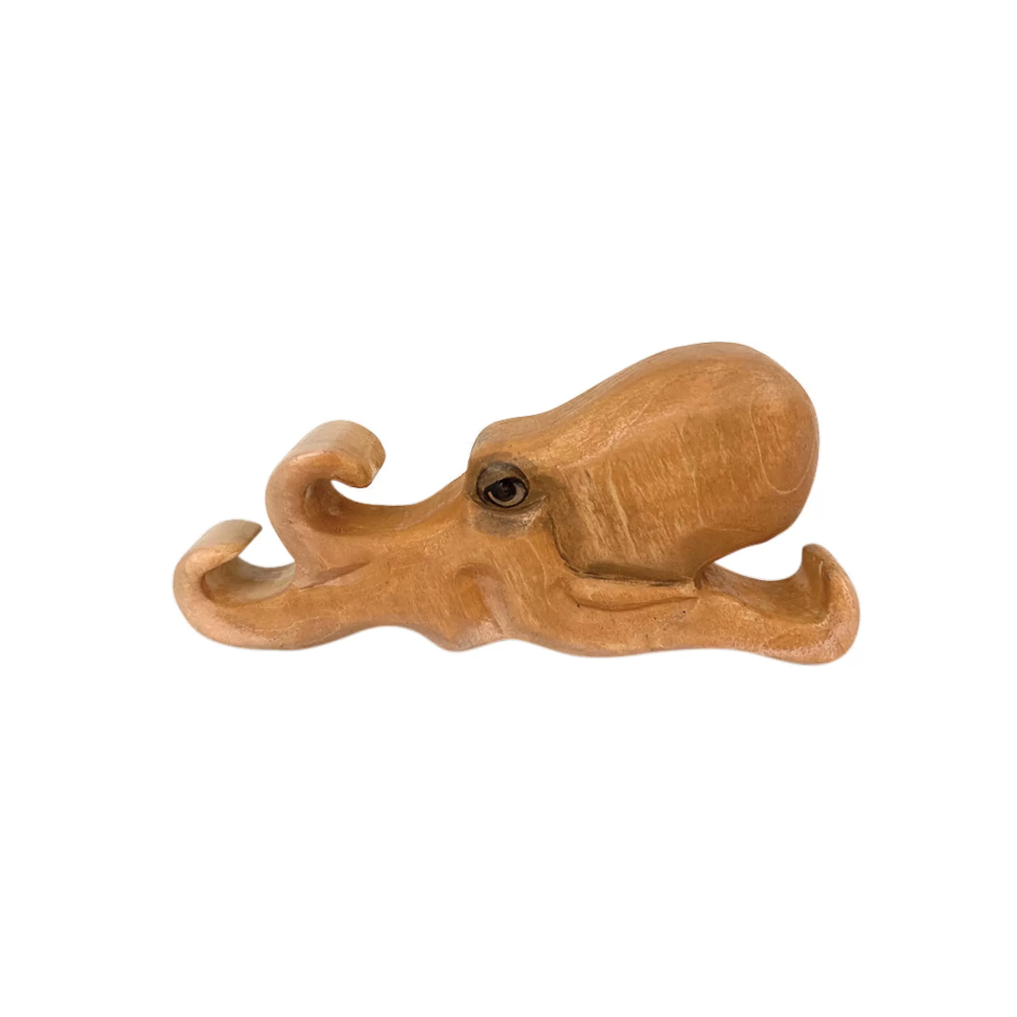 Green Taiga Sea Animals-Wooden Octopus