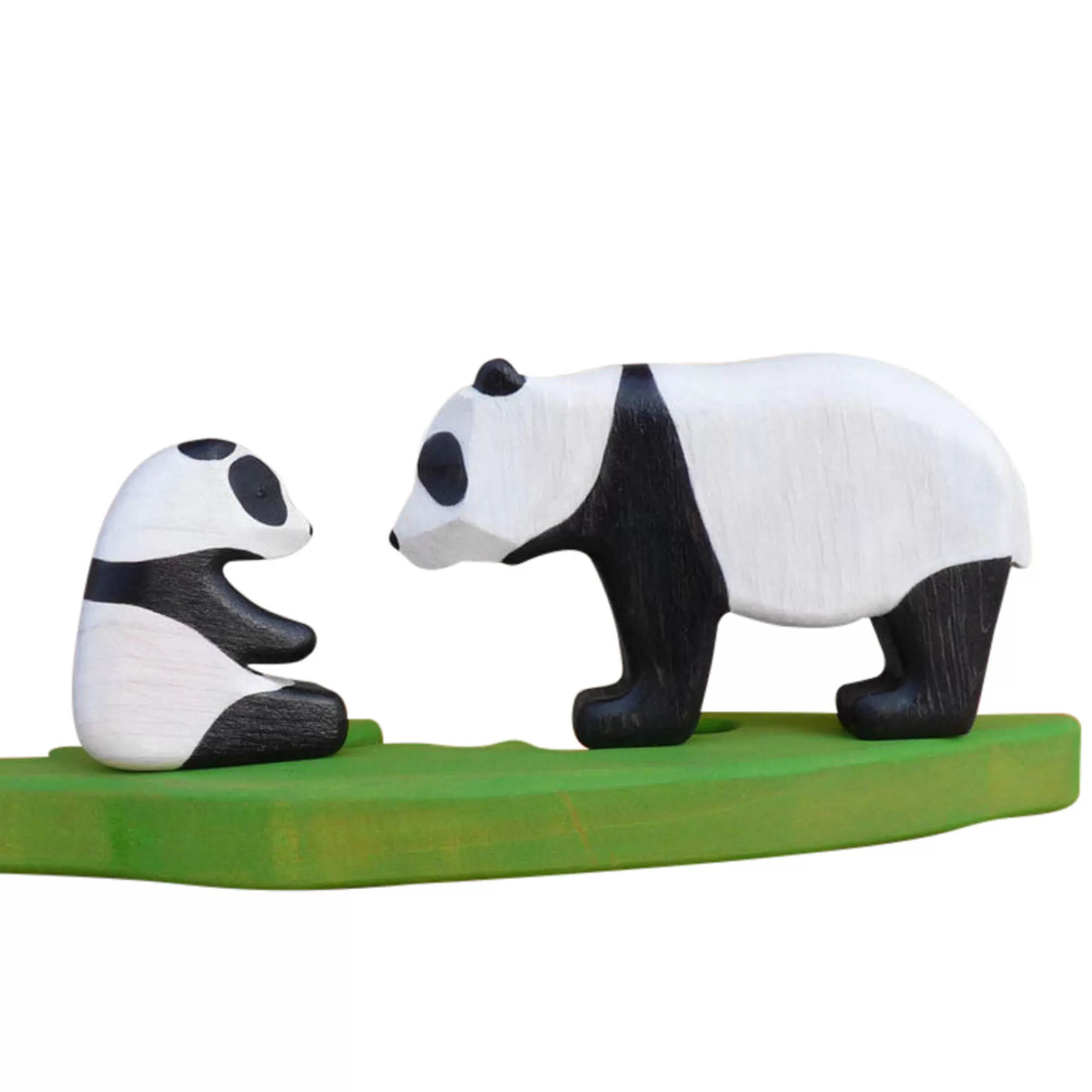 Forest Melody Waldorf Inspired-Wooden Panda Bear Set