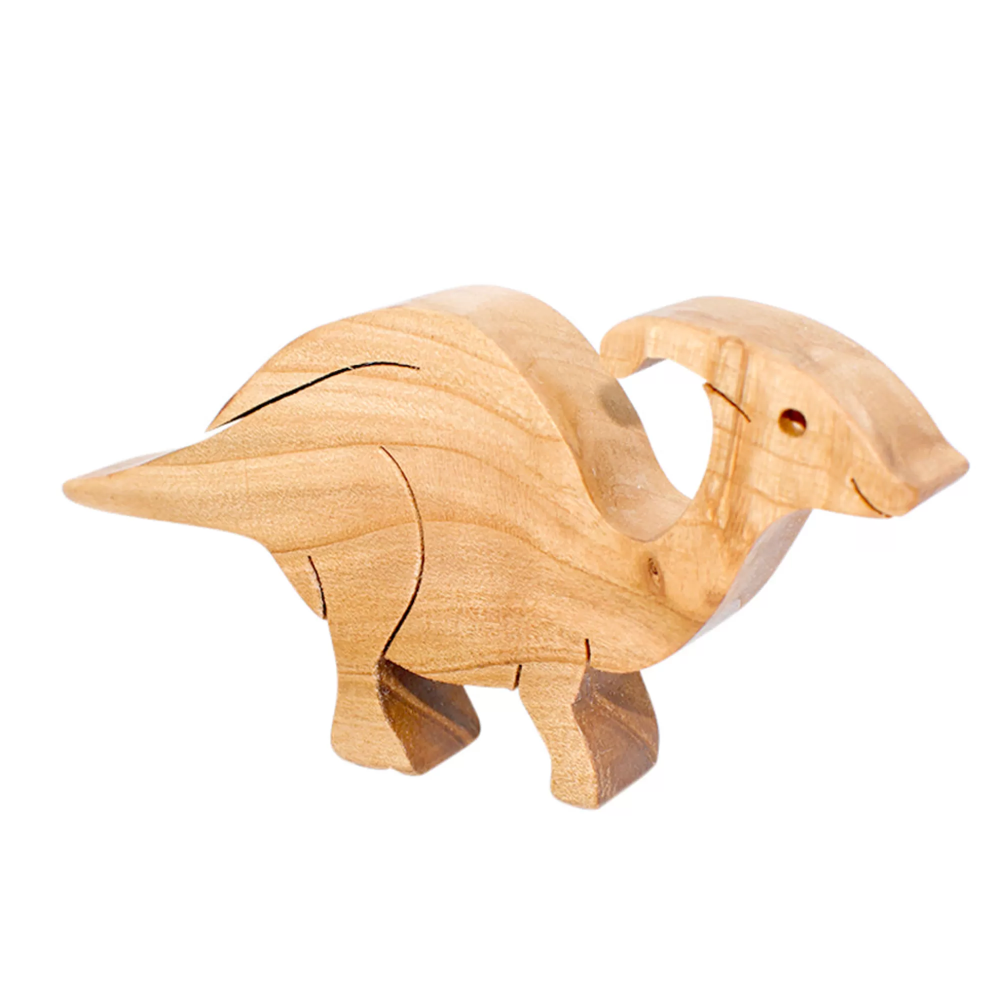 Dio Toys Dinosaurs-Wooden Parasaurolophus Figure