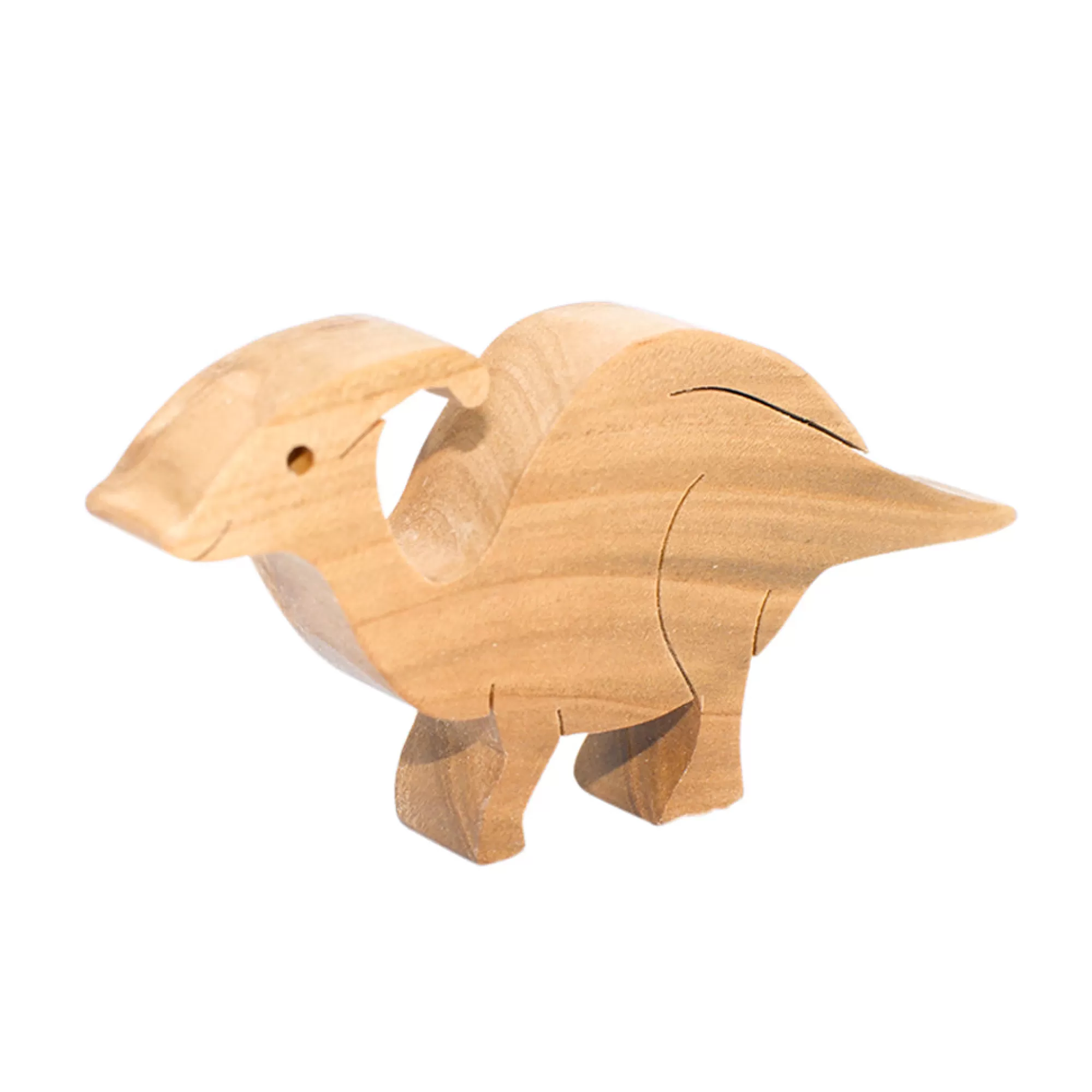 Dio Toys Dinosaurs-Wooden Parasaurolophus Figure