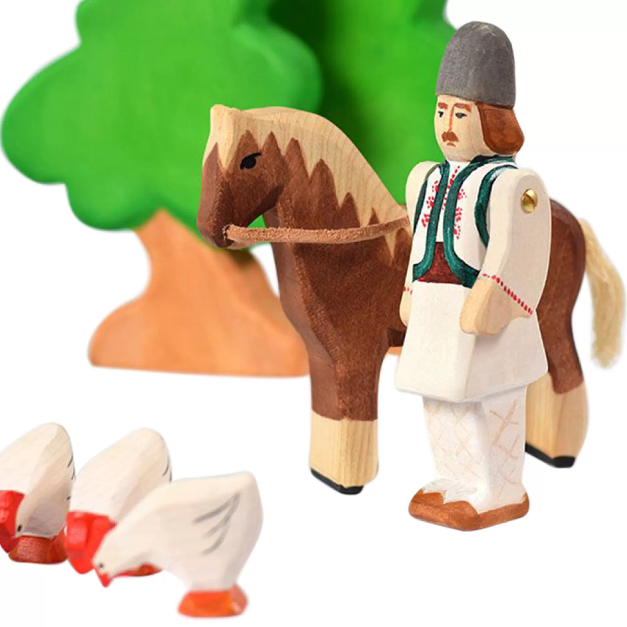 Bumbu Toys Stories & Tales-Wooden Peasant