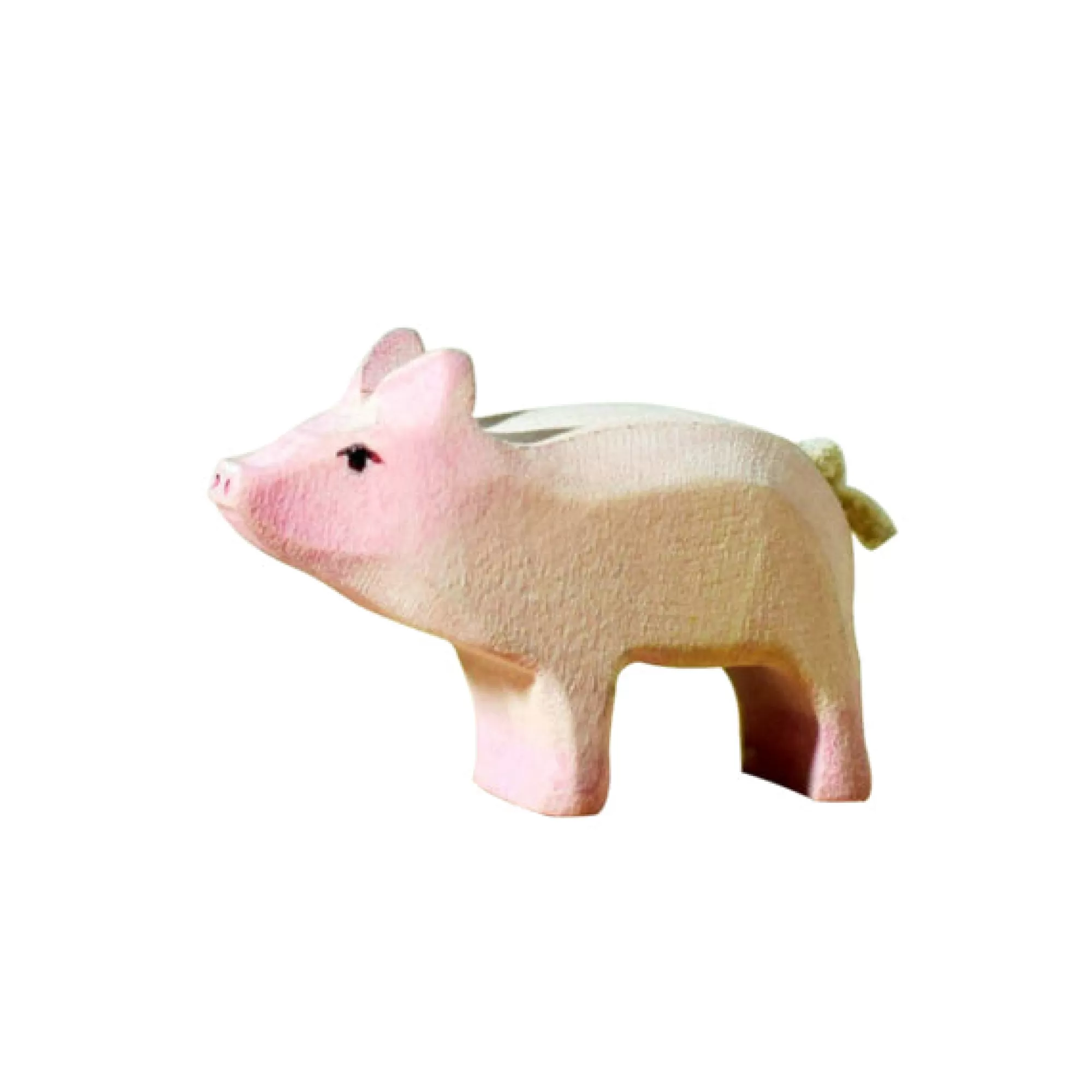 Bumbu Toys Farm Animals-Wooden Piglet - Standing