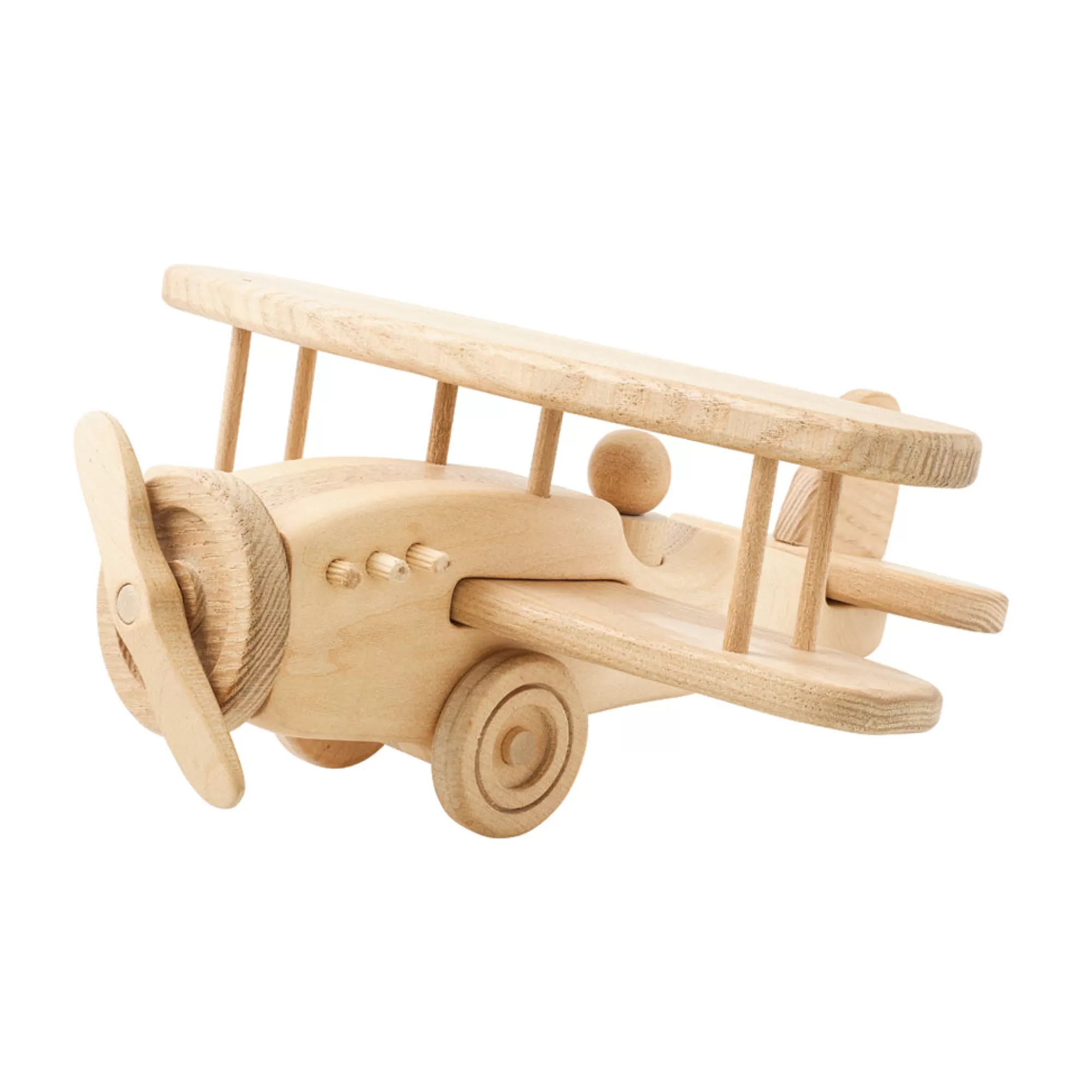 Kubi Dubi Airplanes-Wooden Plane - Ben