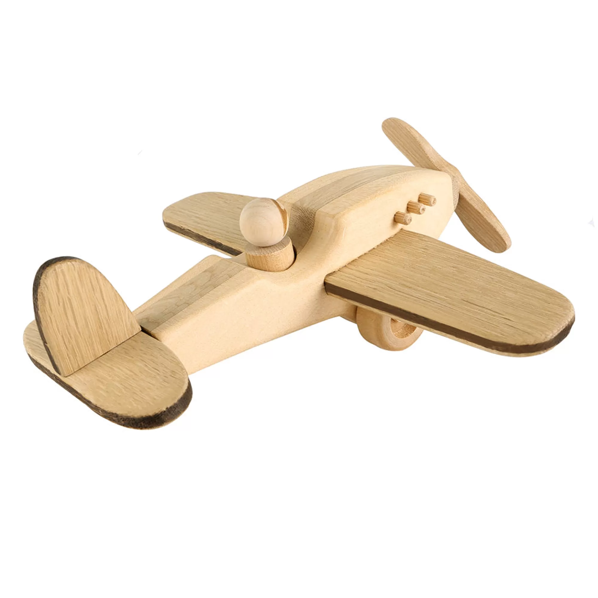 Kubi Dubi Airplanes-Wooden Plane - Casper