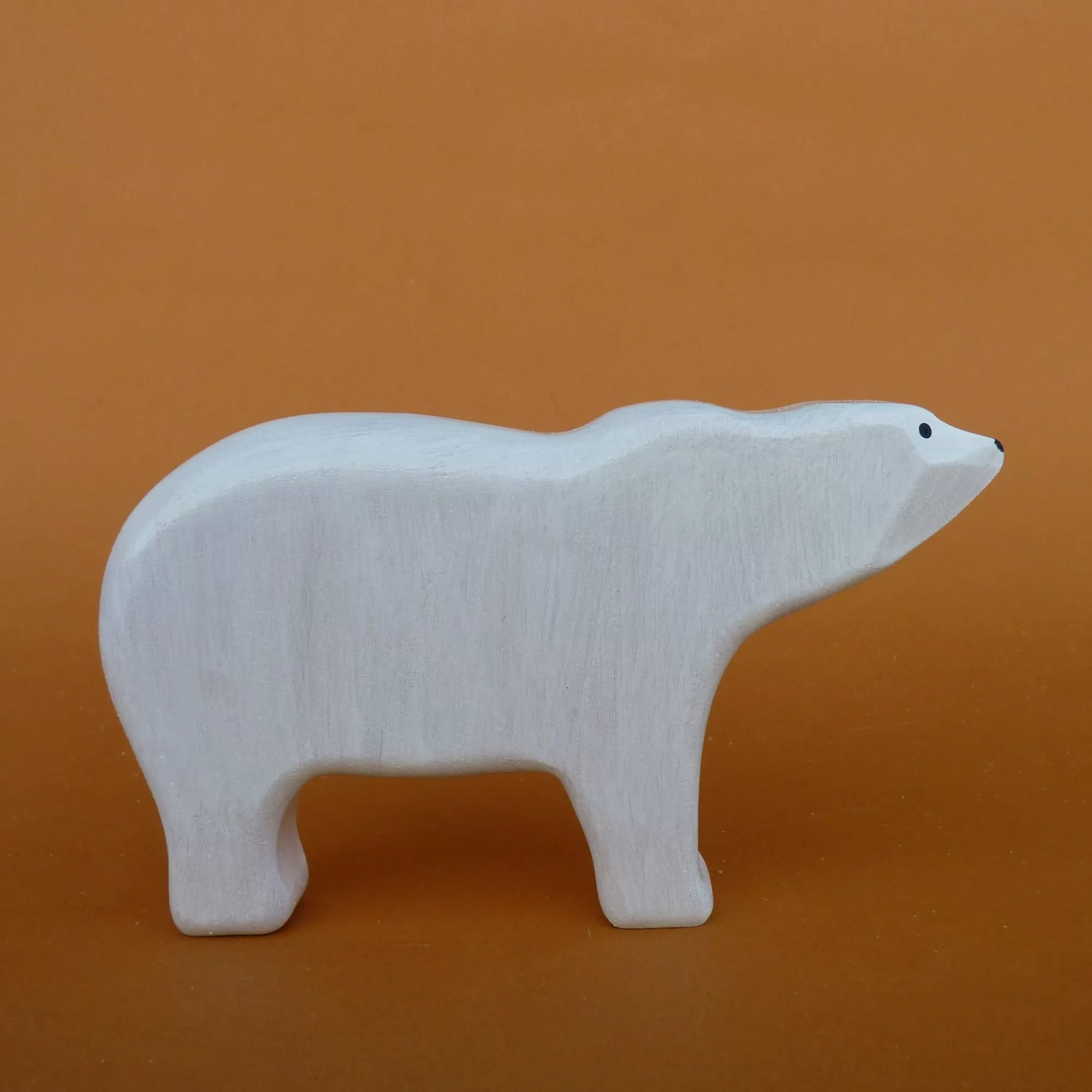 Forest Melody Waldorf Inspired-Wooden Polar Bear