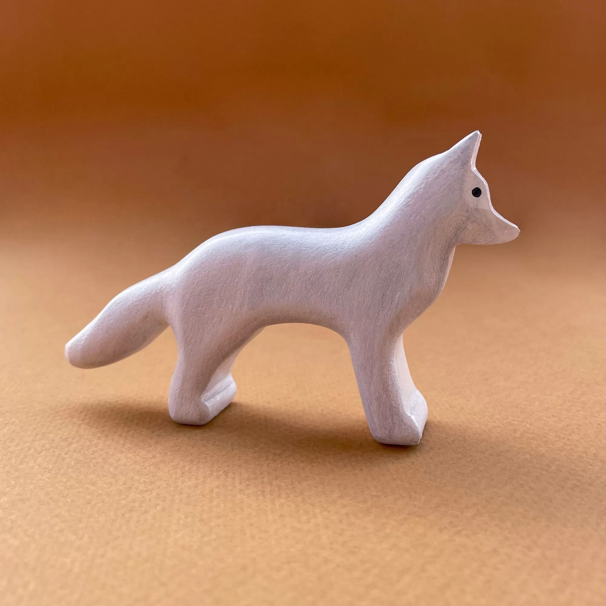 Forest Melody Waldorf Inspired-Wooden Polar Fox