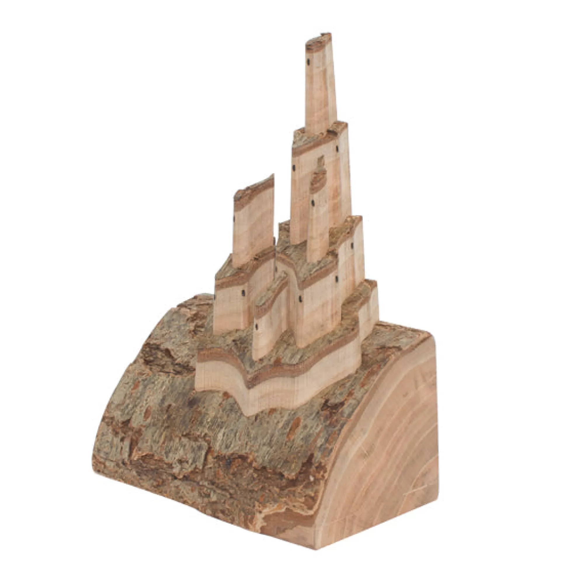 Schloss Castles-Wooden Pop Up Castle - Almond