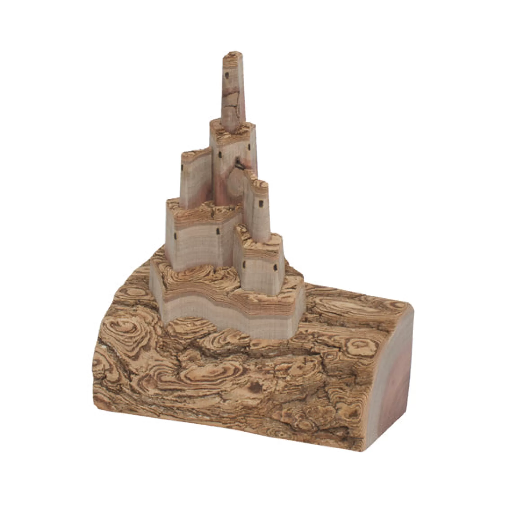 Schloss Castles-Wooden Pop Up Castle - Bottle Brush