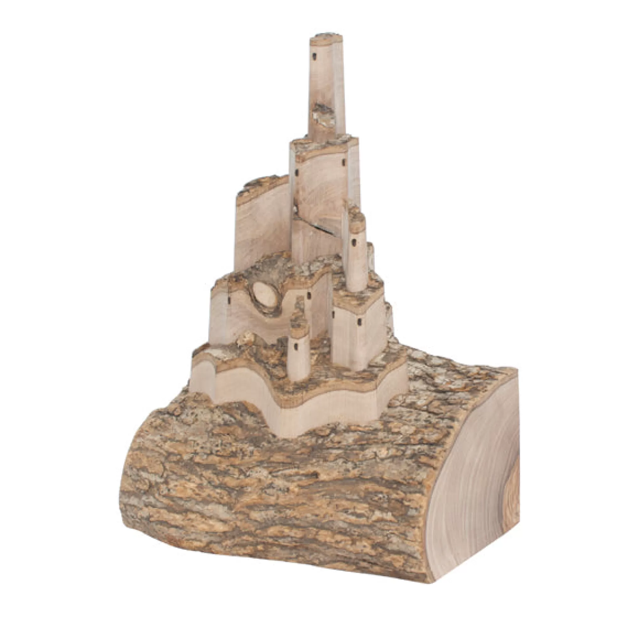 Schloss Castles-Wooden Pop Up Castle - Olive