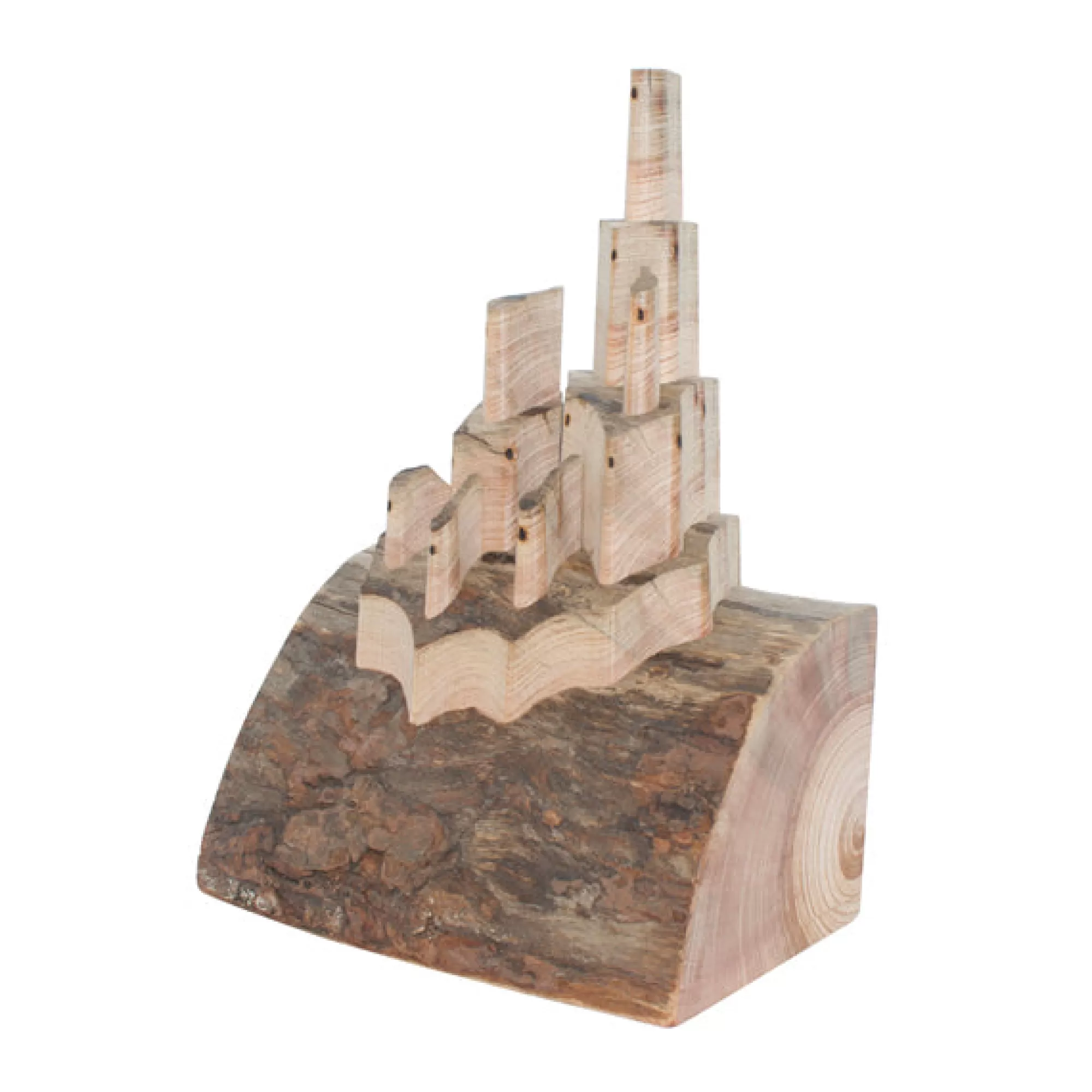 Schloss Castles-Wooden Pop Up Castle - Pine