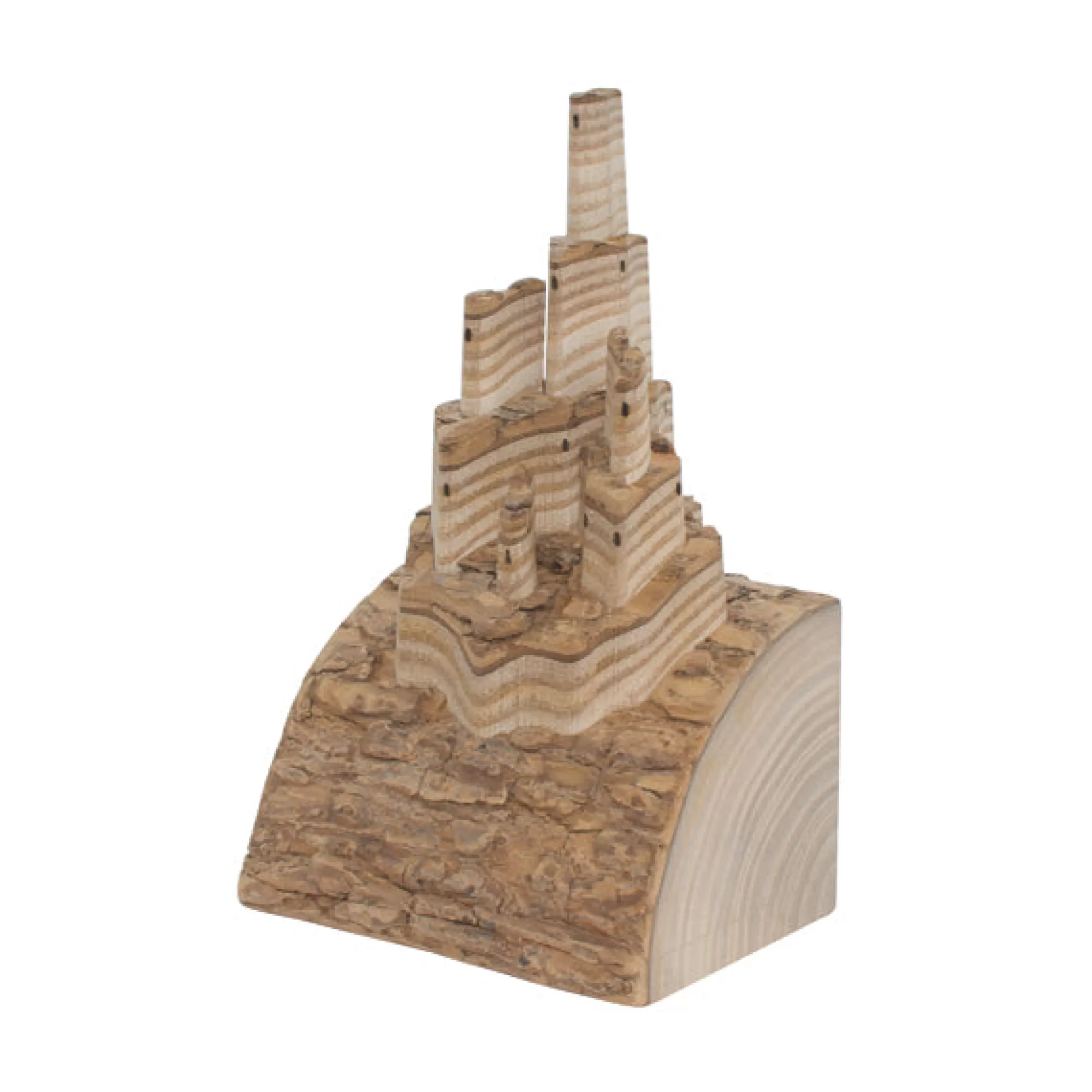 Schloss Castles-Wooden Pop Up Castle - White Cedar