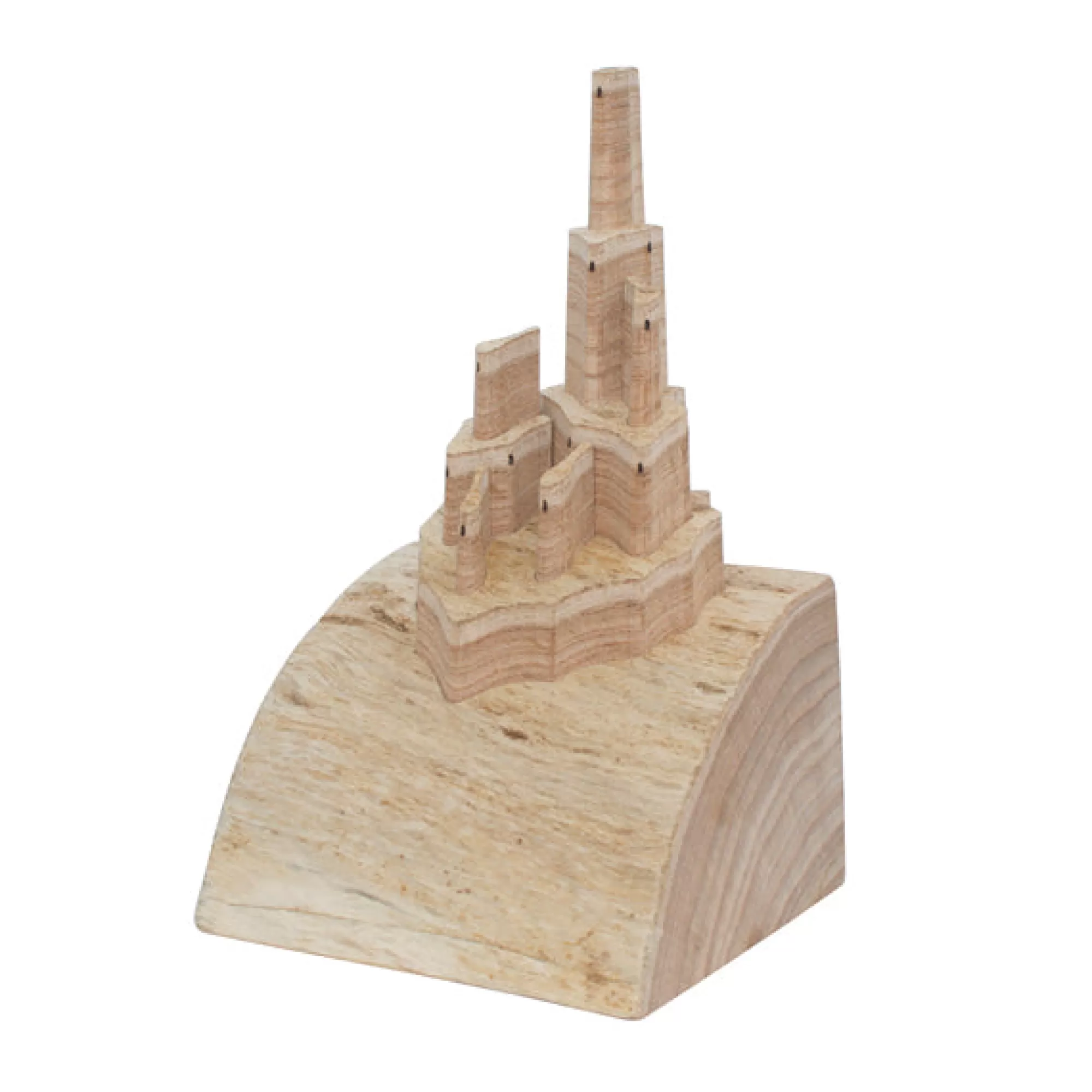 Schloss Castles-Wooden Pop Up Castle - White Cedar