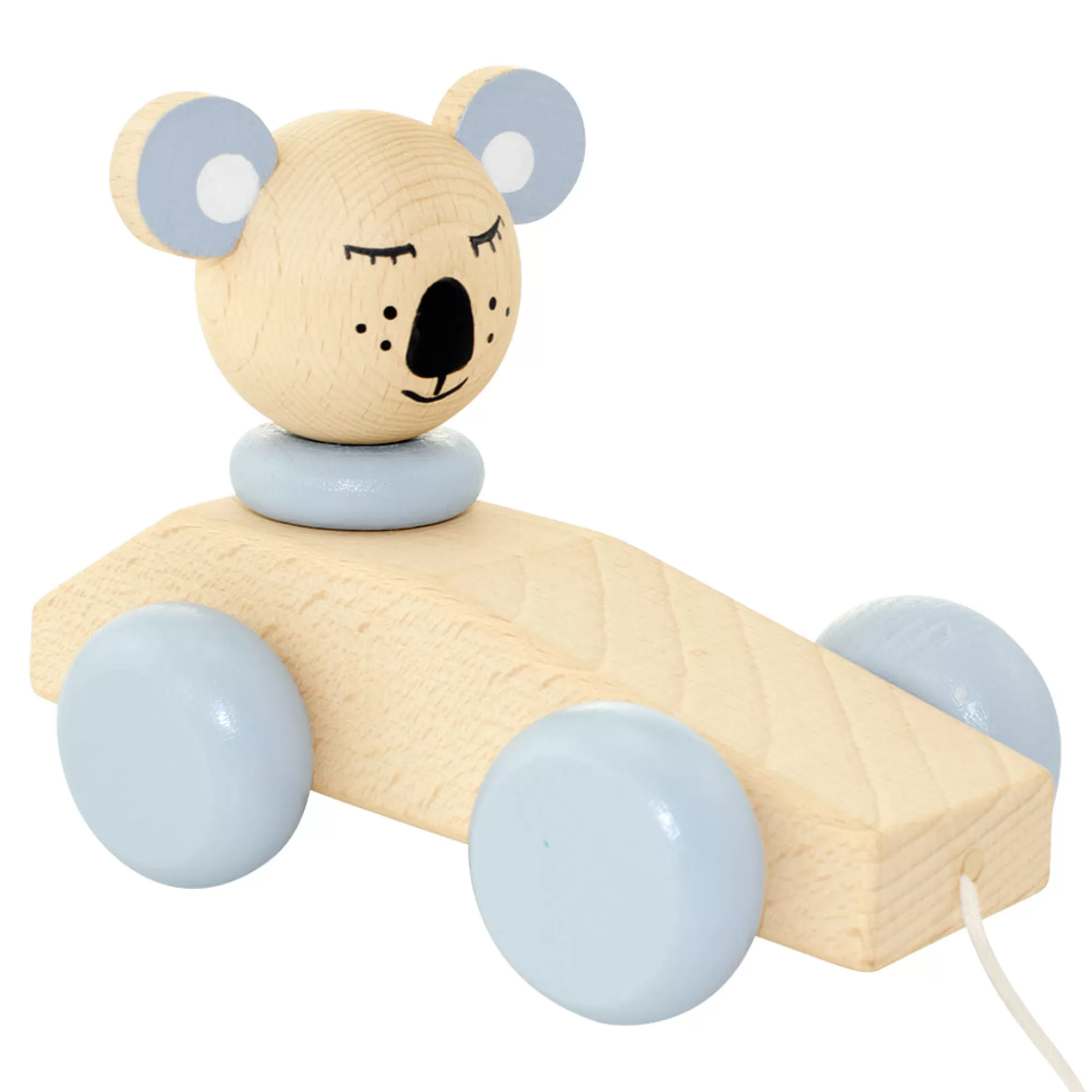 Miva Vacov Push & Pull Along-Wooden Pull Along Toy Koala - Neville