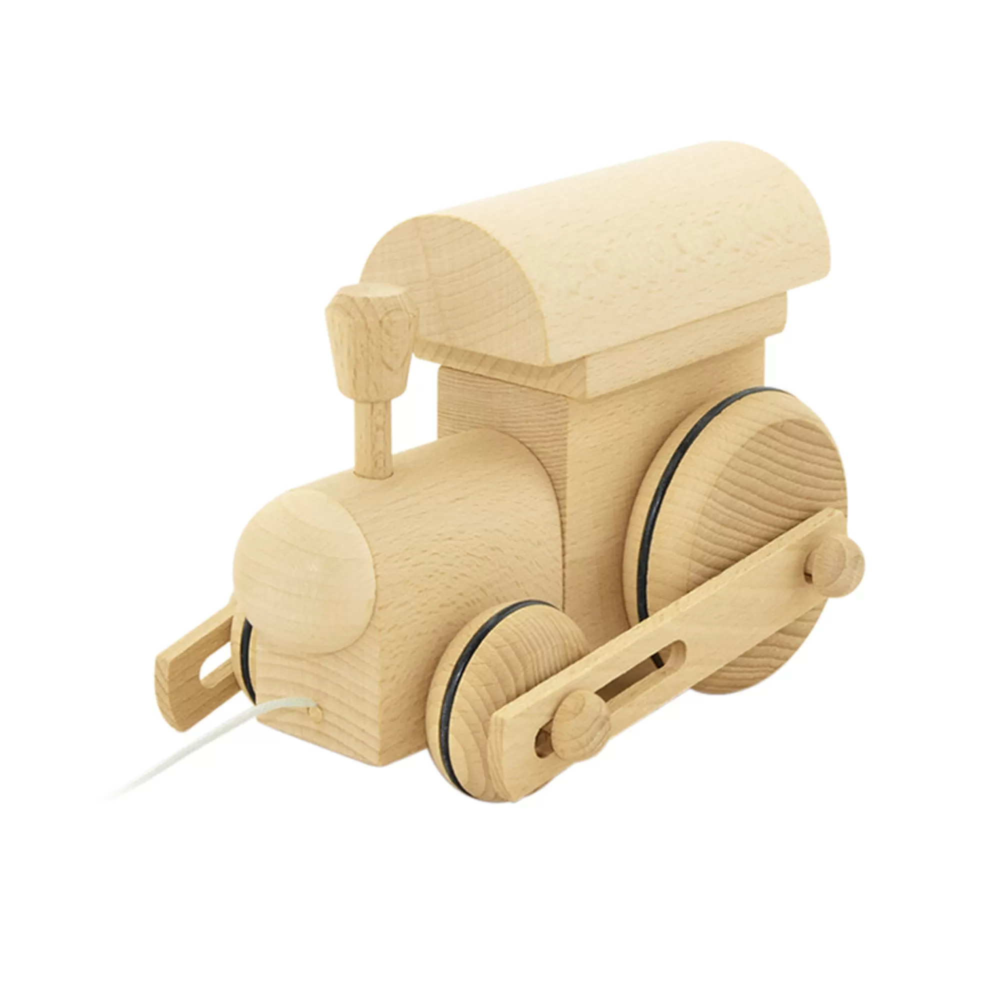 Miva Vacov Musical Toys-Wooden Pull Along Train - Frederik