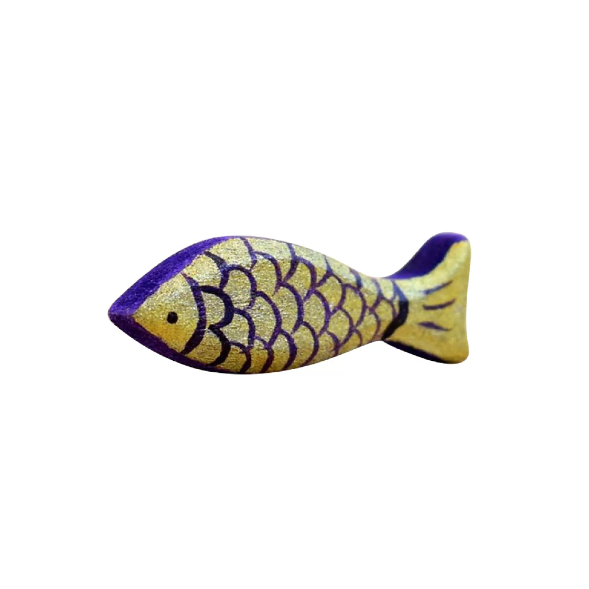 Bumbu Toys Sea Animals-Wooden Purple Trout