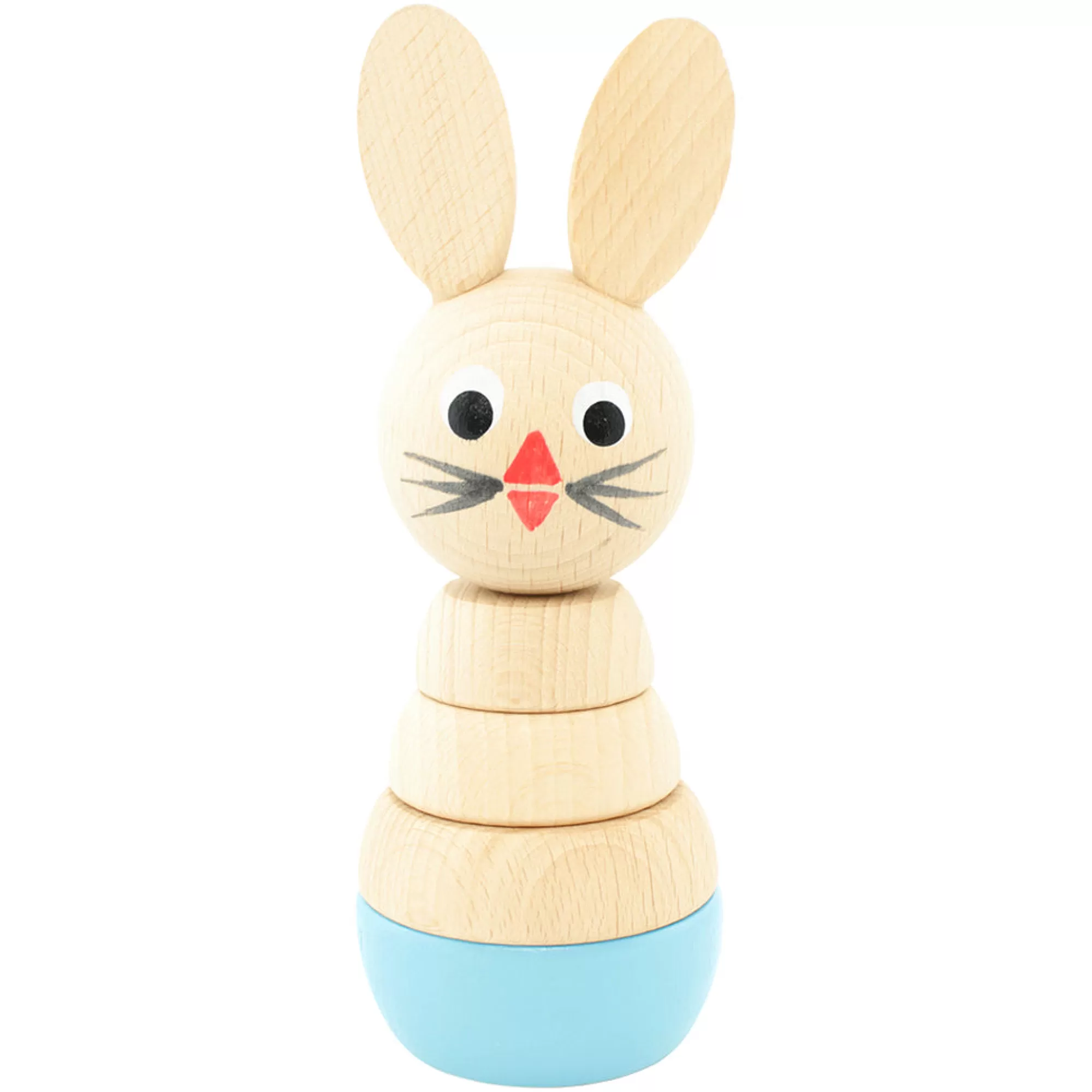 Miva Vacov Montessori Toys-Wooden Rabbit Stacking Puzzle - Bobby