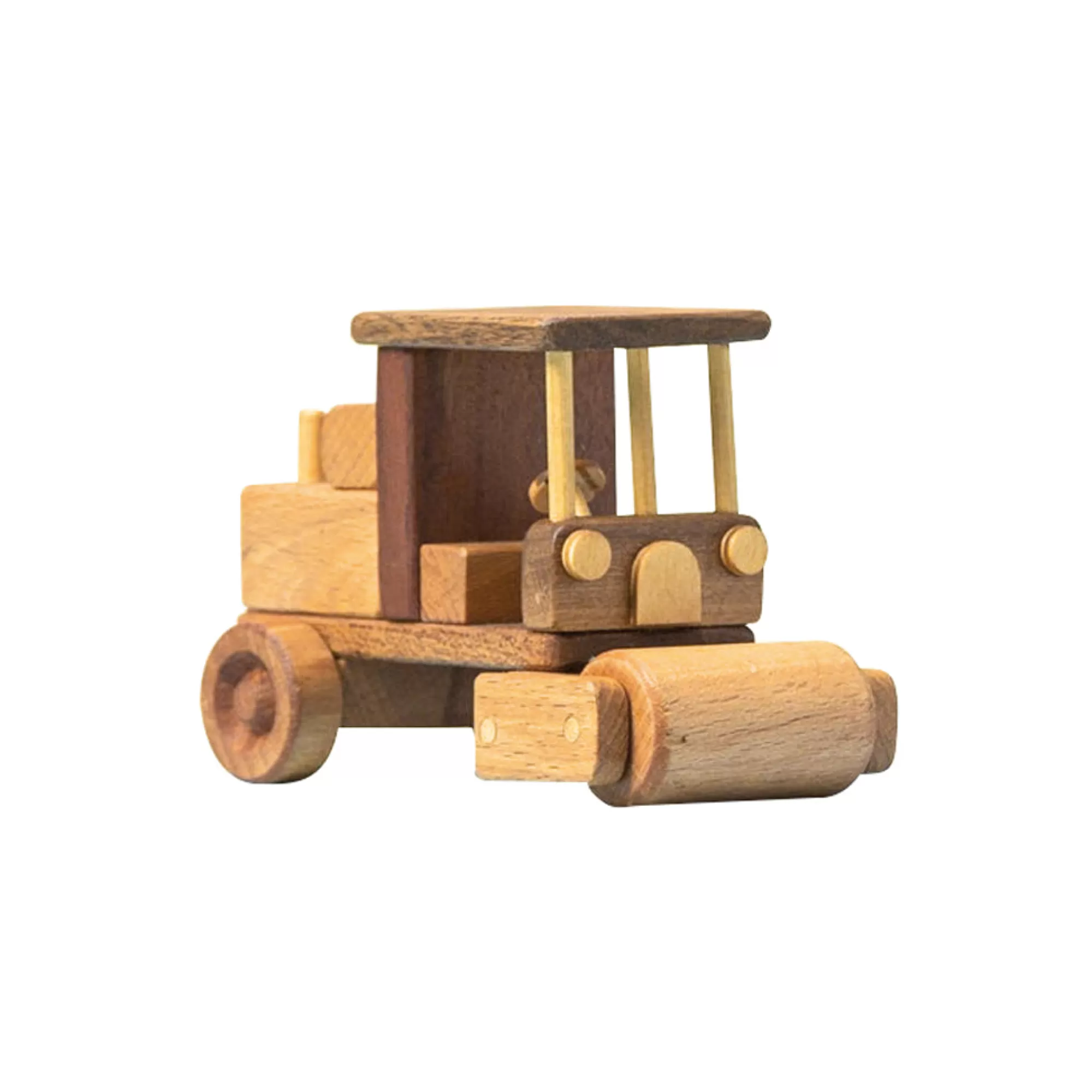 Kind Wood Pecker Tractors & Trailers-Wooden Road Roller - Roland