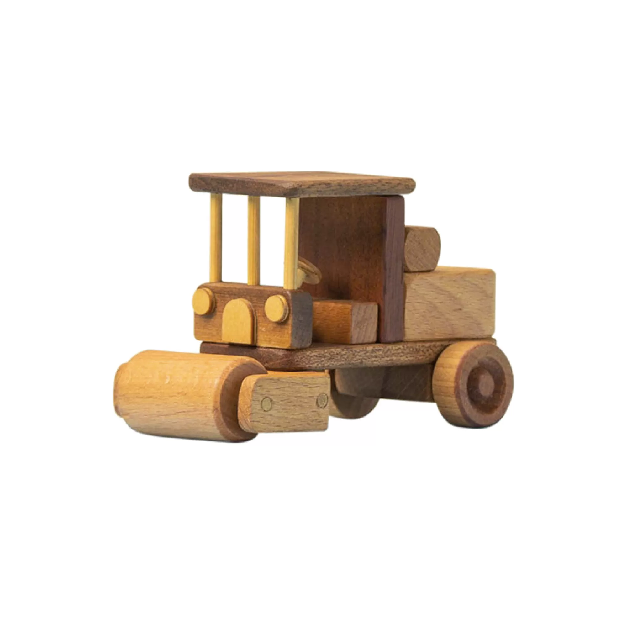 Kind Wood Pecker Tractors & Trailers-Wooden Road Roller - Roland